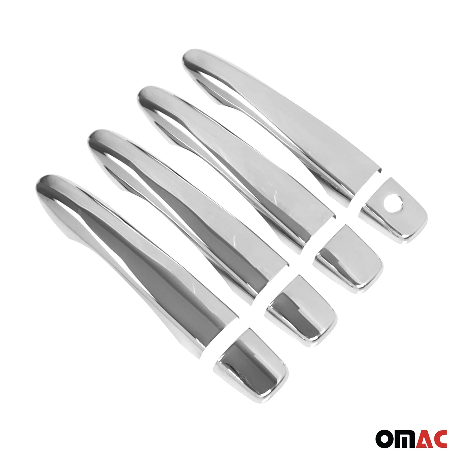 2014-2020 Nissan Rogue Car Door Handle Cover Protector Stainless Steel Chrome 8 Pcs - Image 11