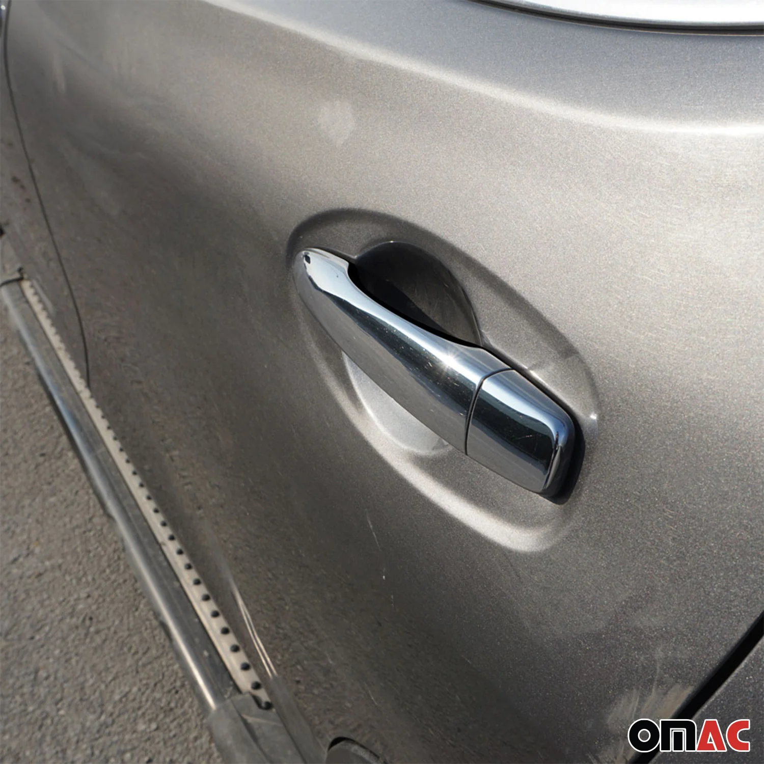 2014-2020 Nissan Rogue Car Door Handle Cover Protector Stainless Steel Chrome 8 Pcs - Image 7