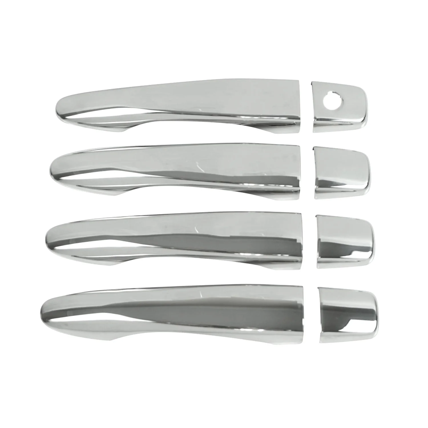 2014-2020 Nissan Rogue Car Door Handle Cover Protector Stainless Steel Chrome 8 Pcs - Image 8