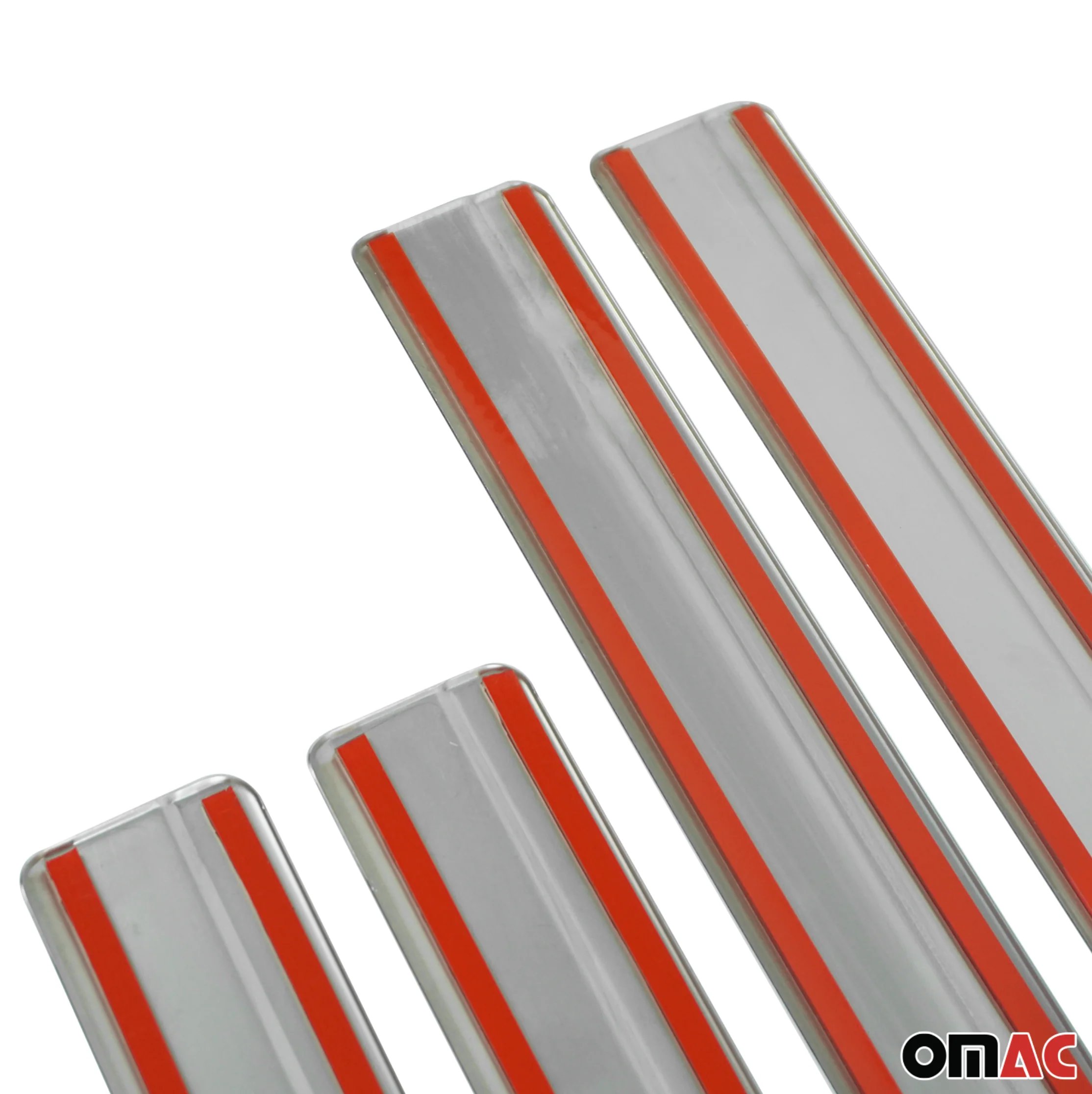 2010-2020 VW Amarok Door Sill Scuff Plate Scratch Protector Gloss 4 Pcs - Image 7