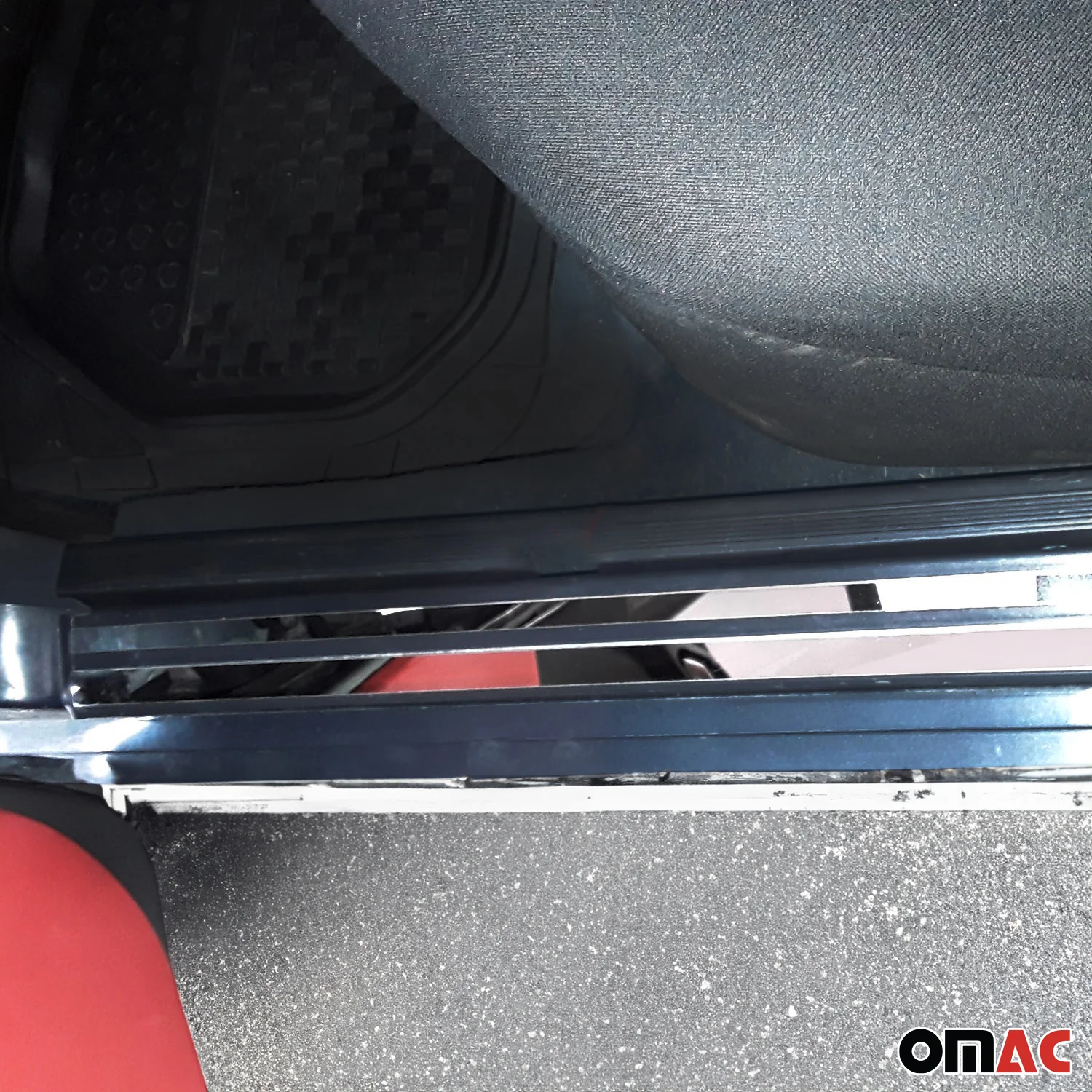 1988-1994 Mercedes E Class W124 Door Sill Scuff Plate Protector Stainless Steel 8x - Image 2