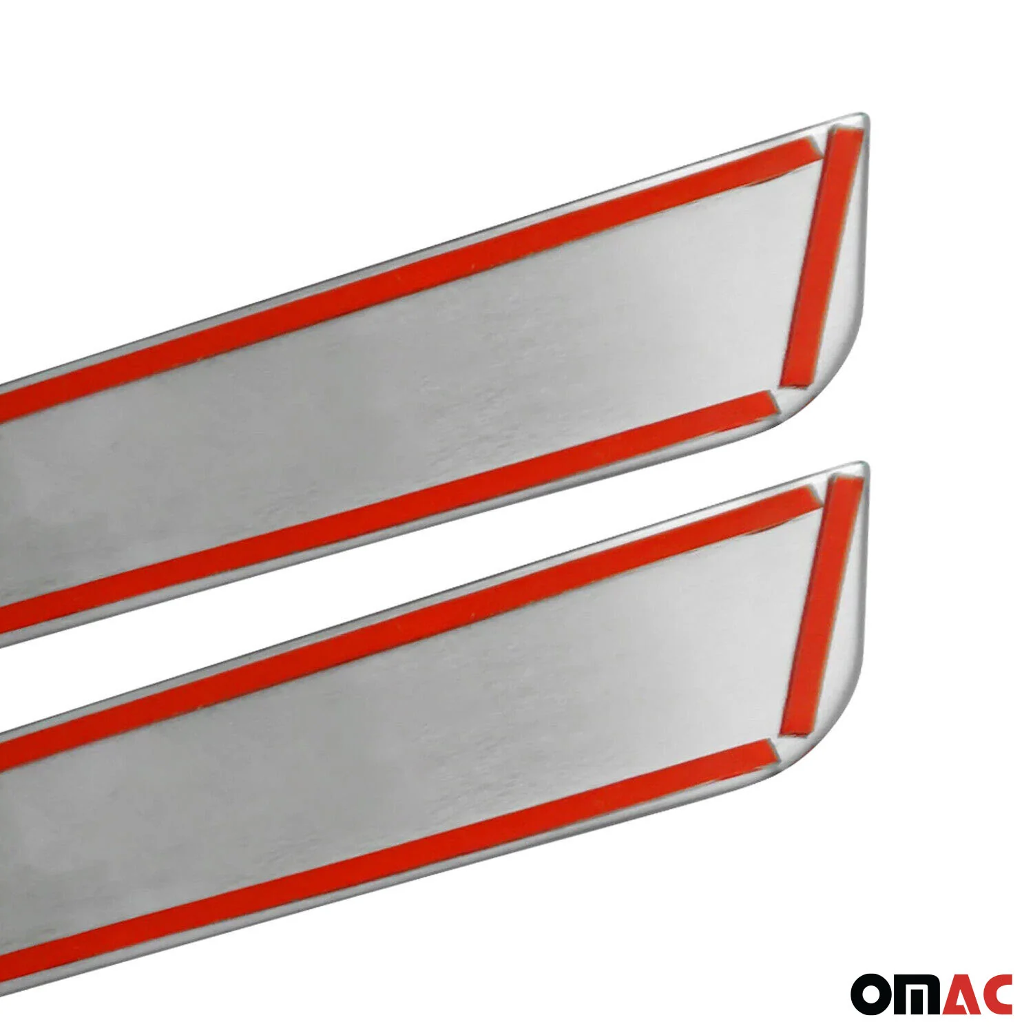 2018-2026 Volvo XC60 Door Sill Scuff Plate Scratch Protector Stainless Steel Silver 4x - Image 5