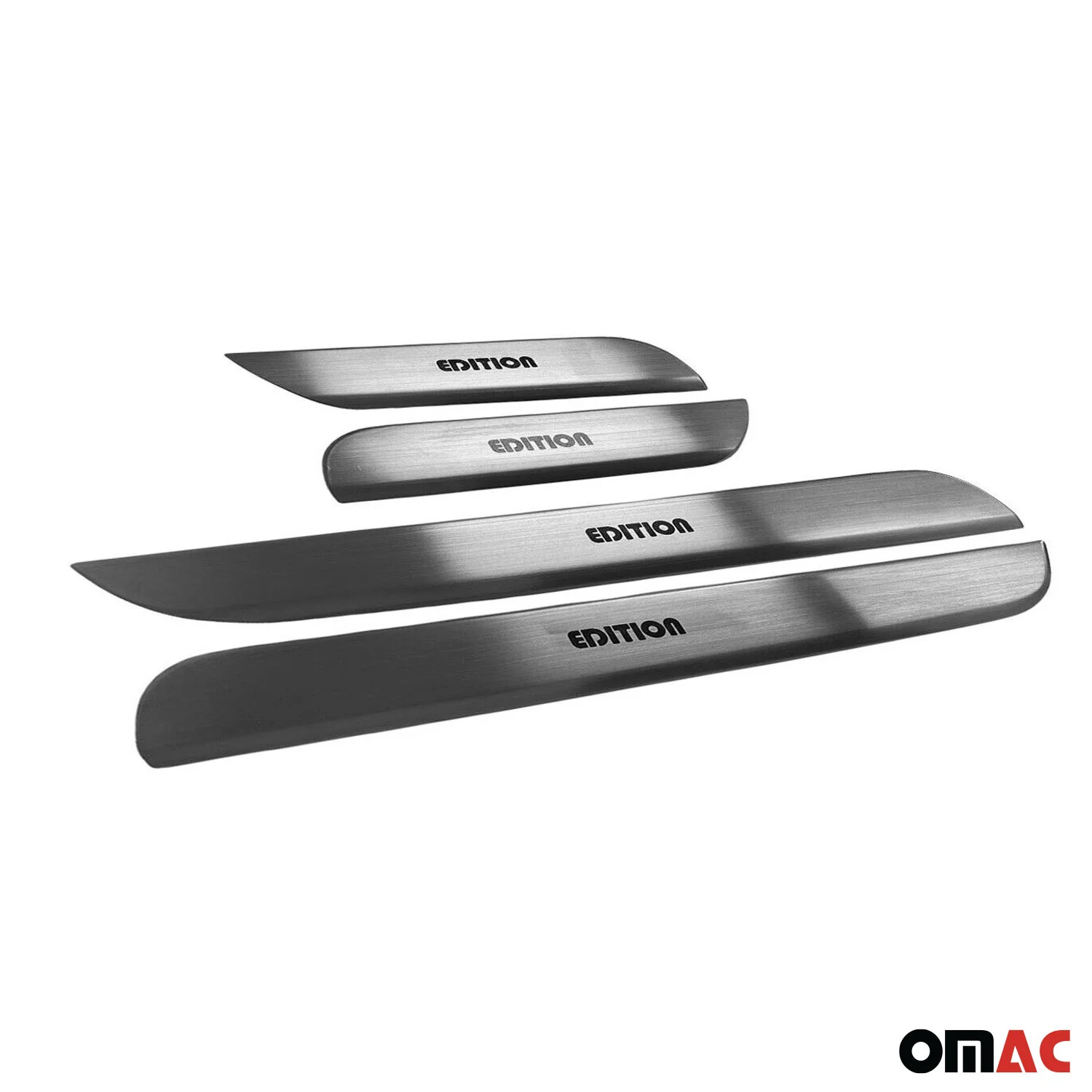 2018-2026 Volvo XC60 Door Sill Scuff Plate Scratch Protector Stainless Steel Silver 4x - Image 7