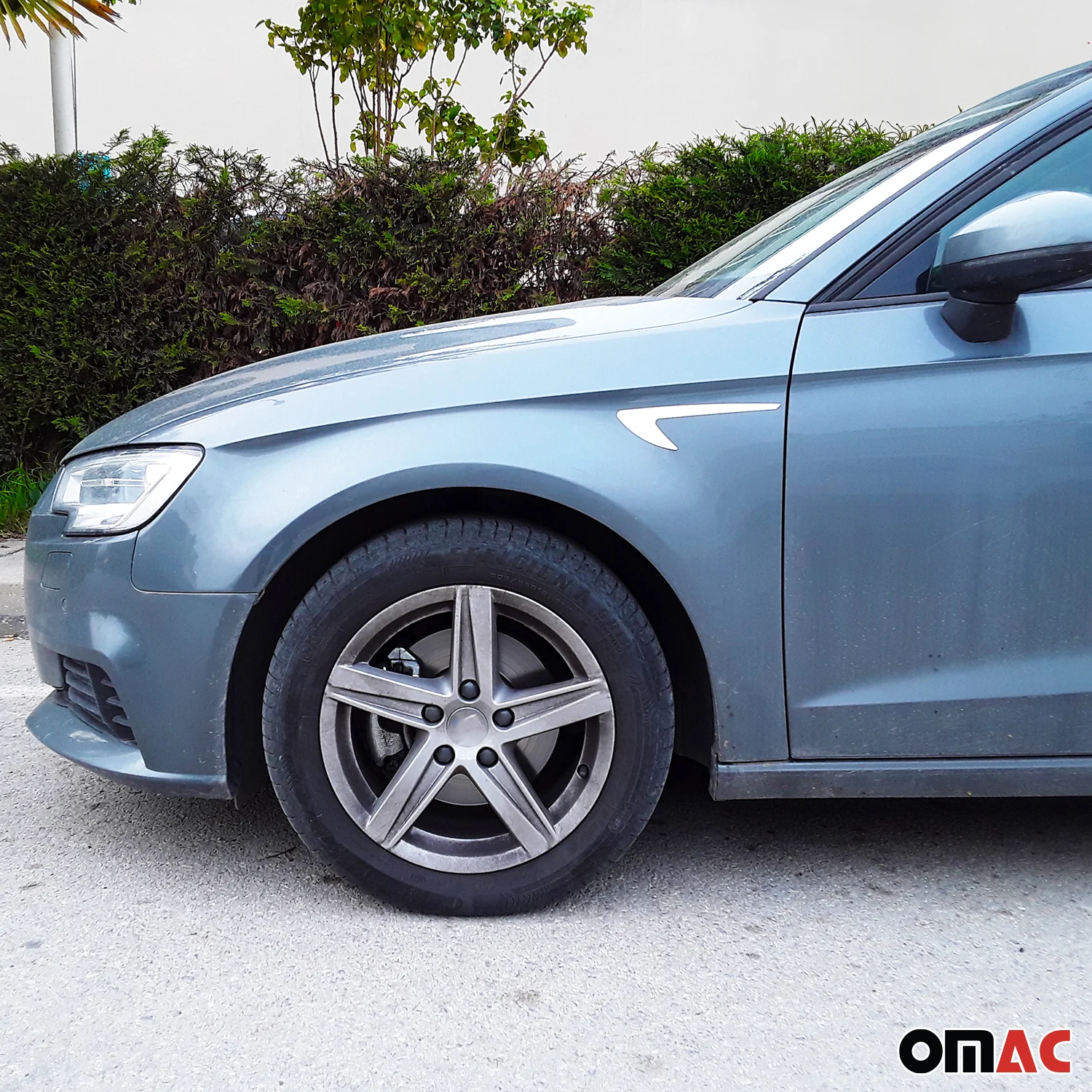 2011-2018 Volvo S60 Side Door Molding Trim Skirt Garnish Stainless Steel Gloss 2Pcs - Image 2