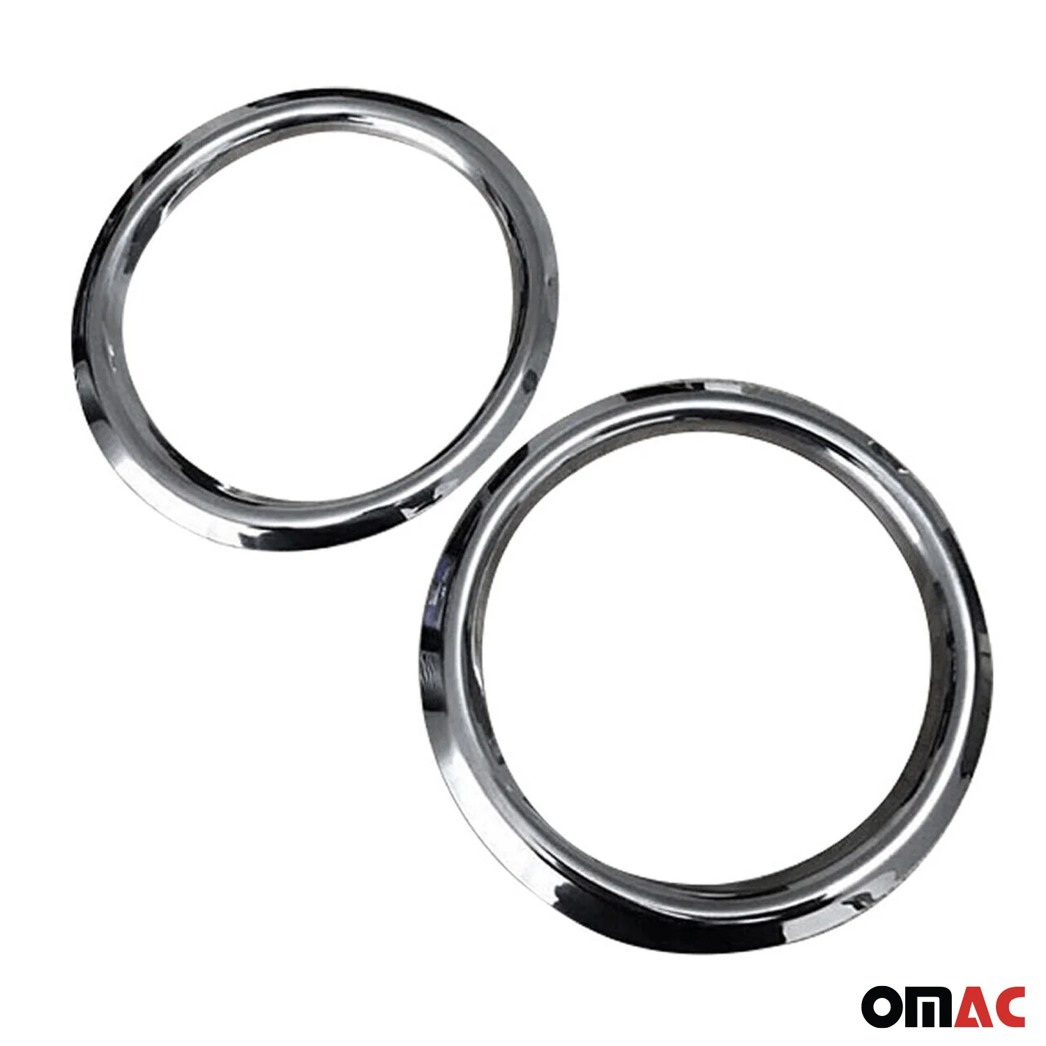 2003-2009 Kia Sorento Fog Light Lamp Bezel Cover Stainless Steel Silver 2 Pcs - Image 7