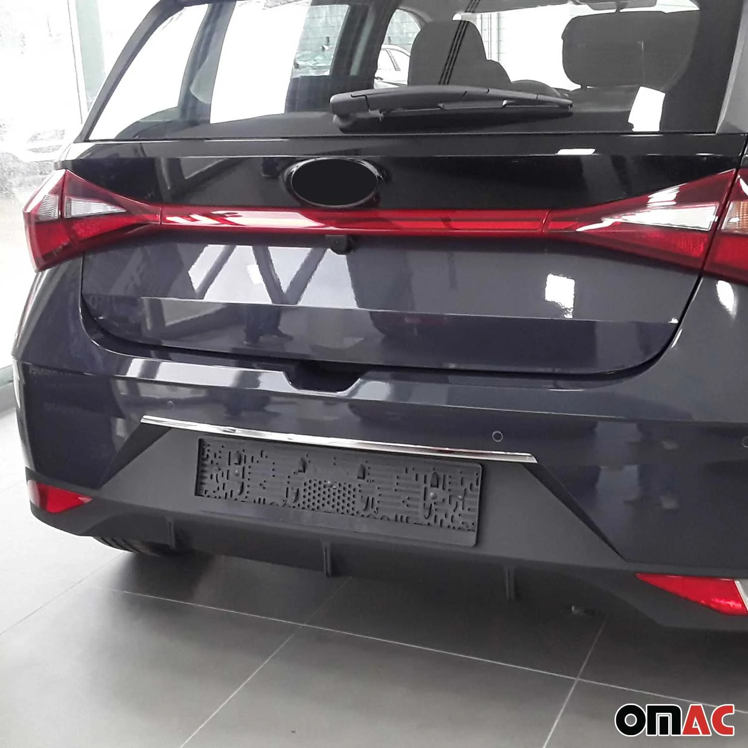 2020-2023 Hyundai i20 Rear Trunk Tailgate Door Handle Cover Stainless Steel Silver 1Pc - Image 2