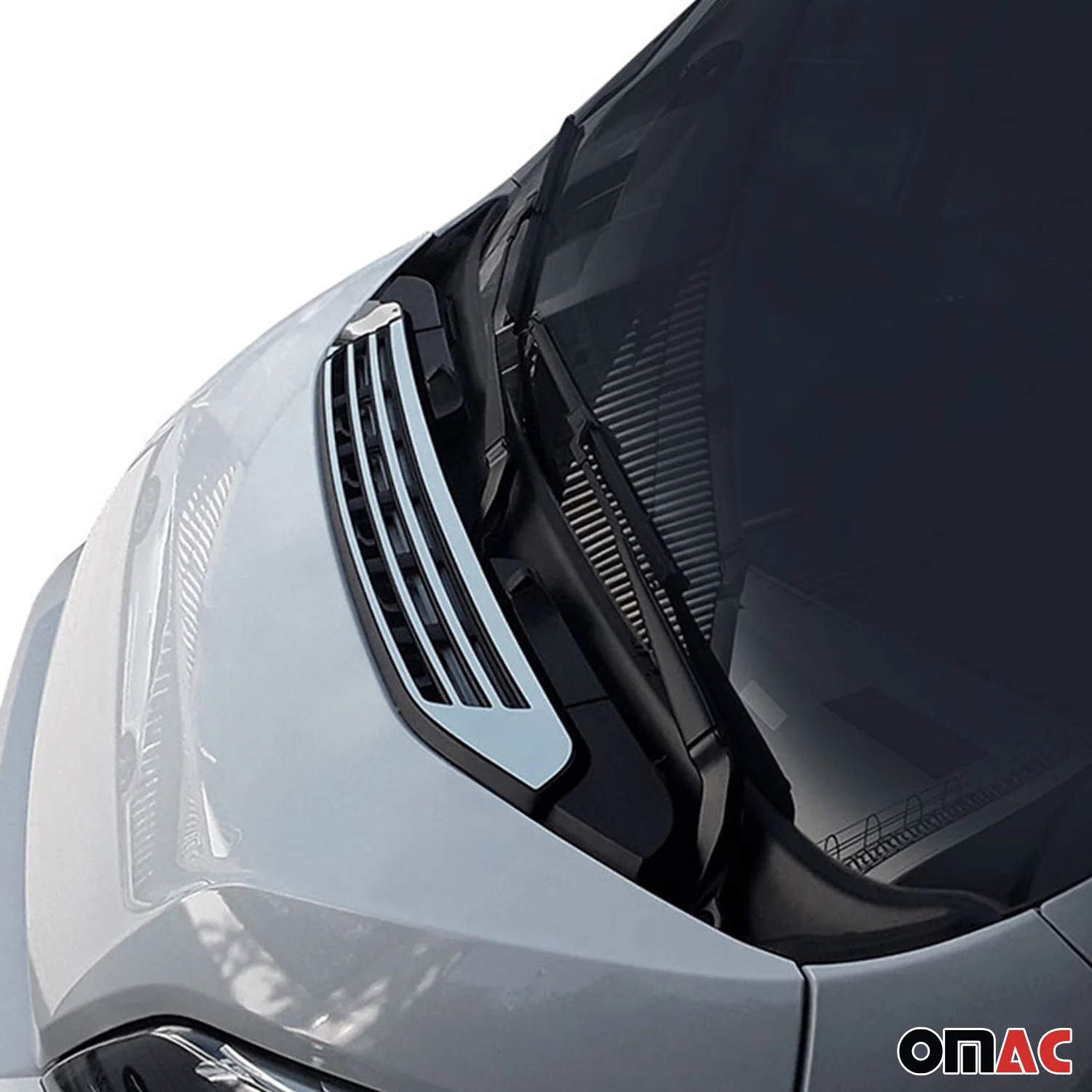 2014-2026 RAM ProMaster Front Bumper Grill Trim Molding Stainless Steel Silver 1 Pc - Image 3