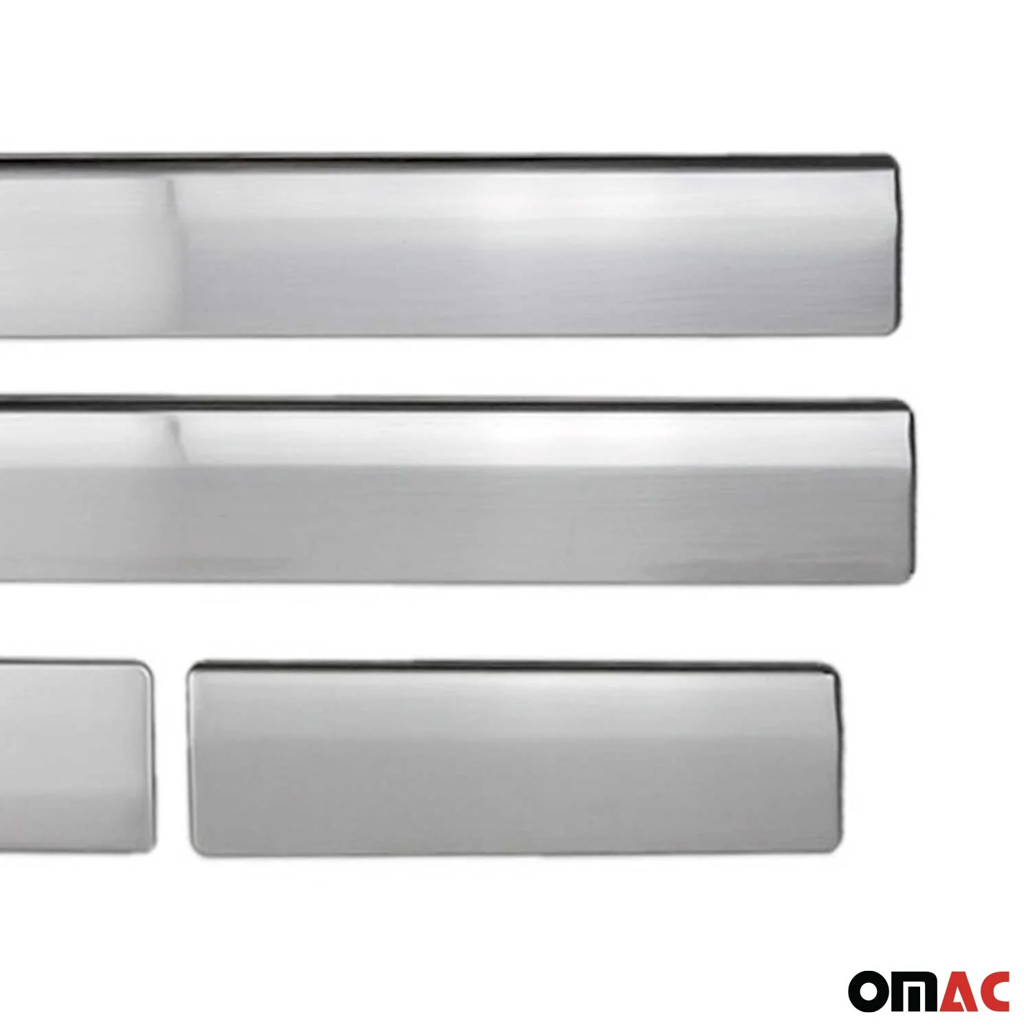 2005-2021 Nissan Frontier Door Sill Scuff Plate Scratch Protector Stainless Steel 4Pcs - Image 5