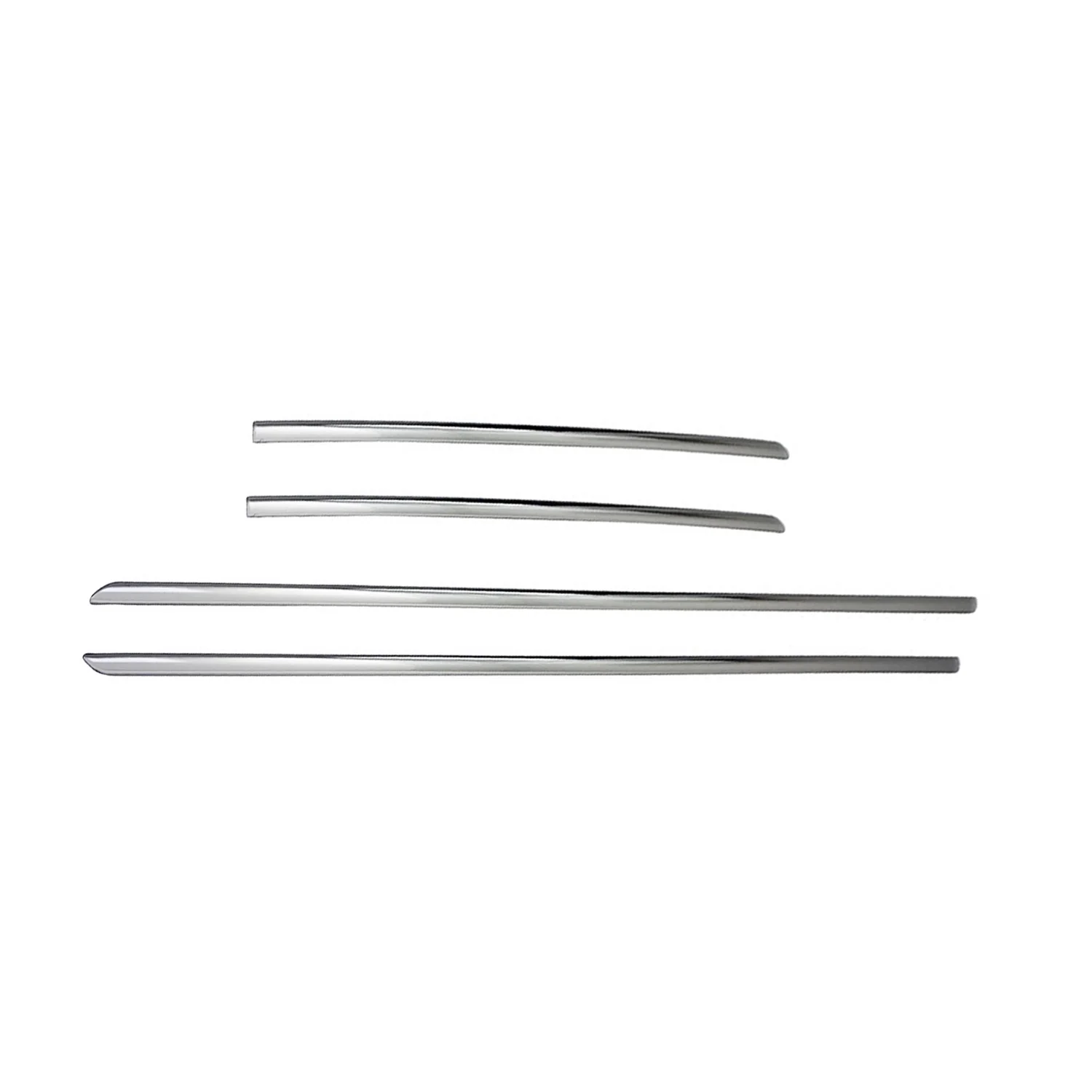 2016-2021 Hyundai Tucson Side Door Molding Trim Skirt Garnish Stainless Steel Silver - Image 6