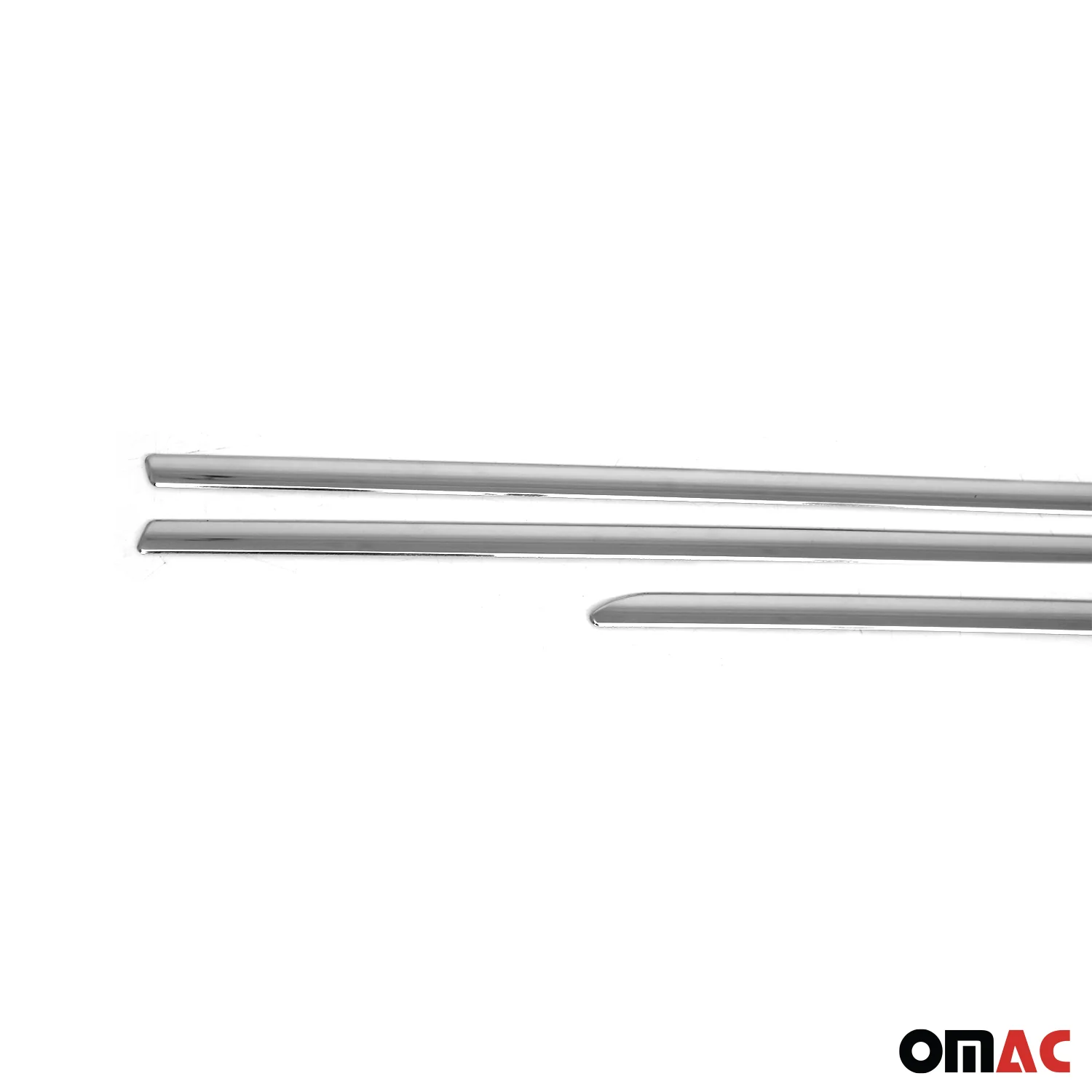 2013-2017 Hyundai Elantra GT Side Door Molding Trim Skirt Garnish Stainless Steel 4x - Image 7