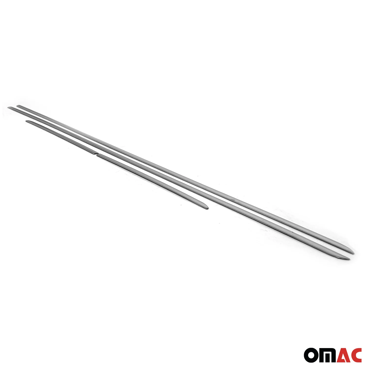 2013-2017 Hyundai Elantra GT Side Door Molding Trim Skirt Garnish Stainless Steel 4x - Image 8