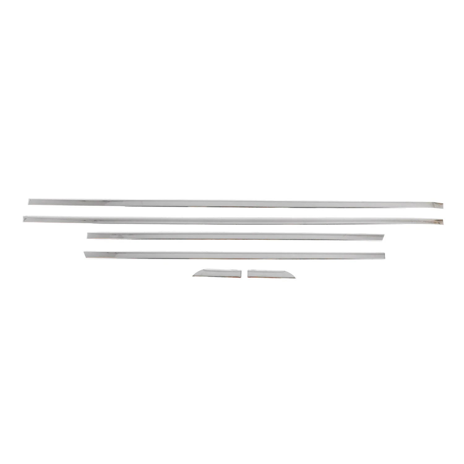 2012-2018 Audi A6 C7 All Type Side Door Molding Trim Stainless Steel - Image 6