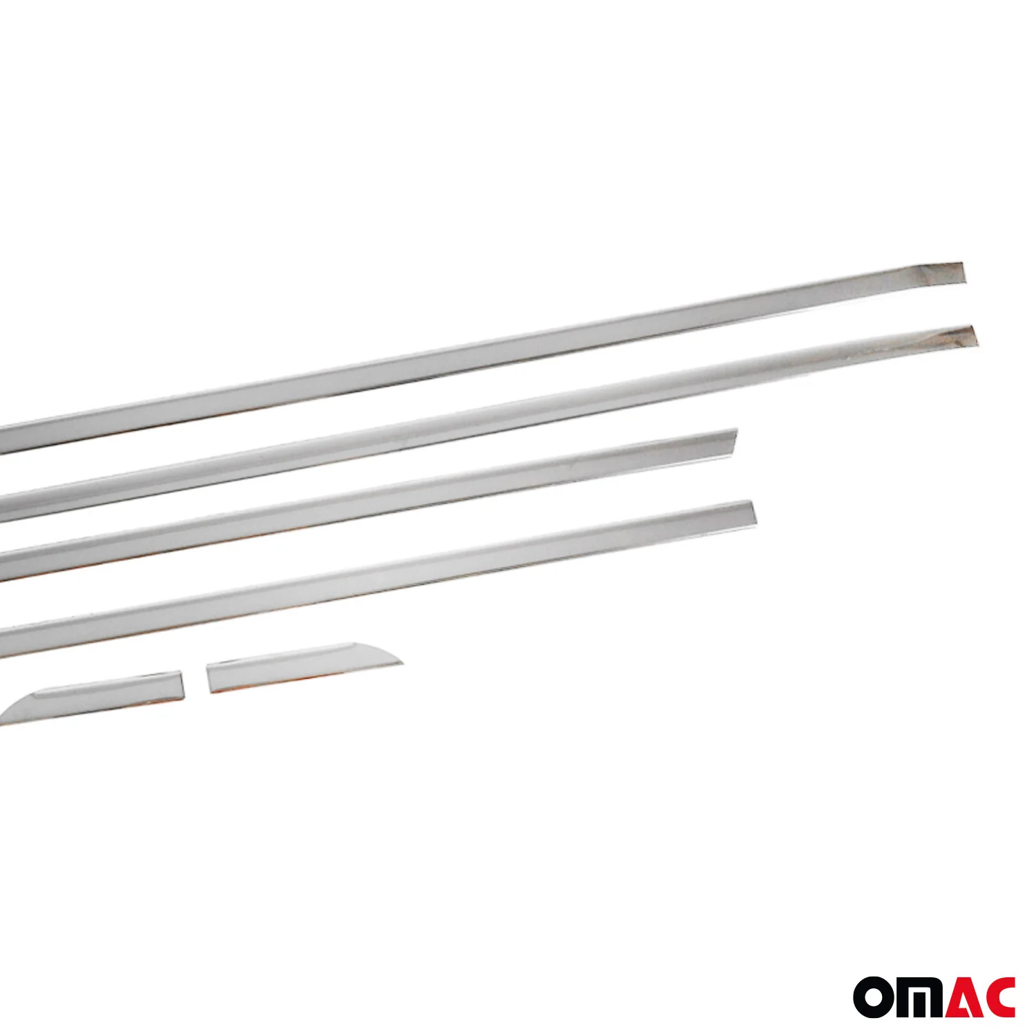 2012-2018 Audi A6 C7 All Type Side Door Molding Trim Stainless Steel - Image 7