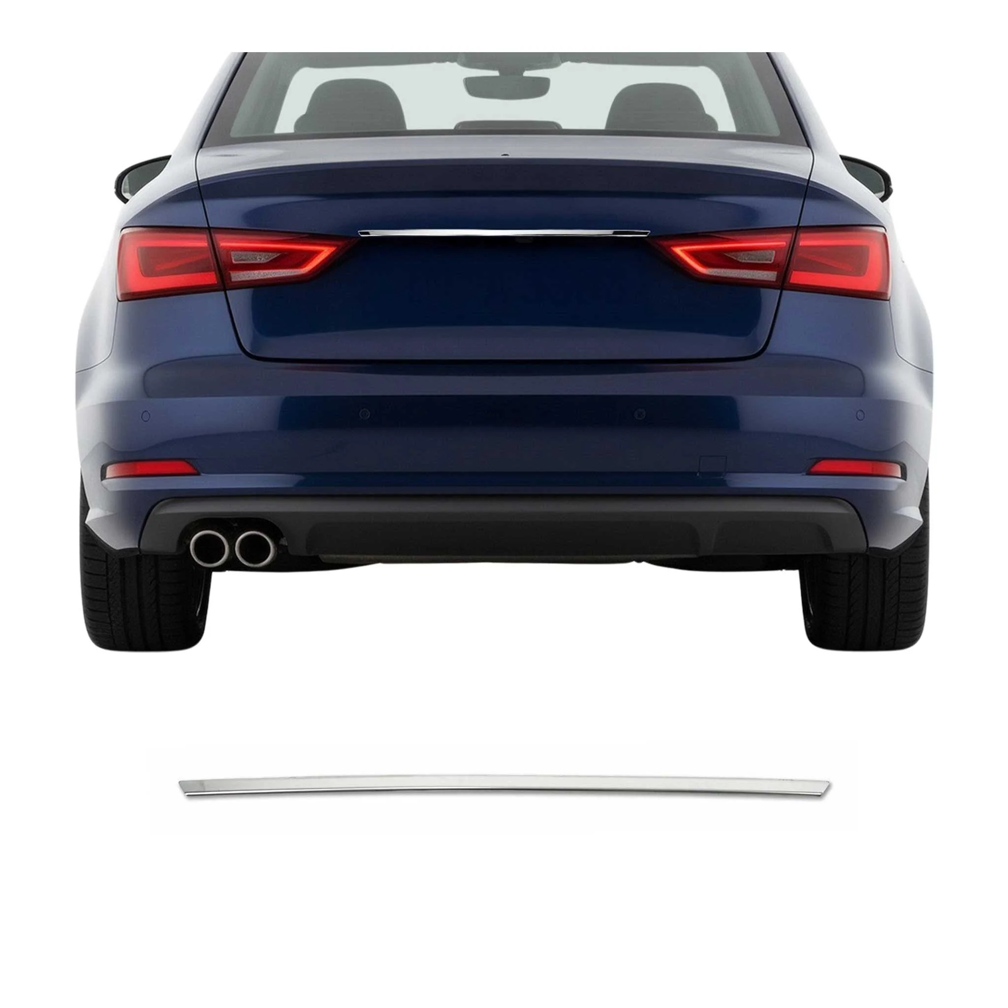 2015-2020 Audi A3 A3 Quattro A3 e-tron Sedan Trunk Door Handle Cover Stainless Steel