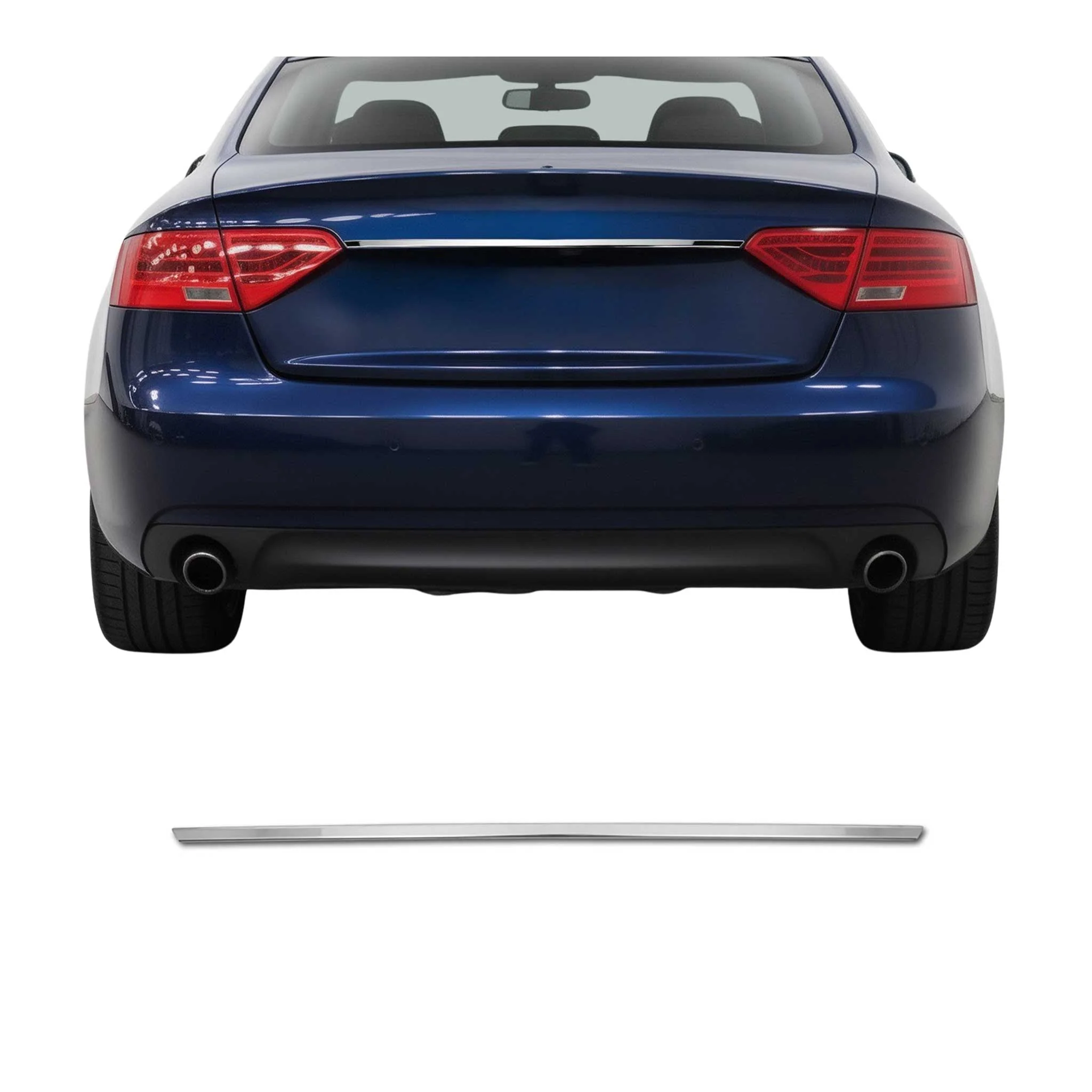 2013-2016 Audi A5 Sportback FL Trunk Tailgate Door Handle Cover Stainless Steel