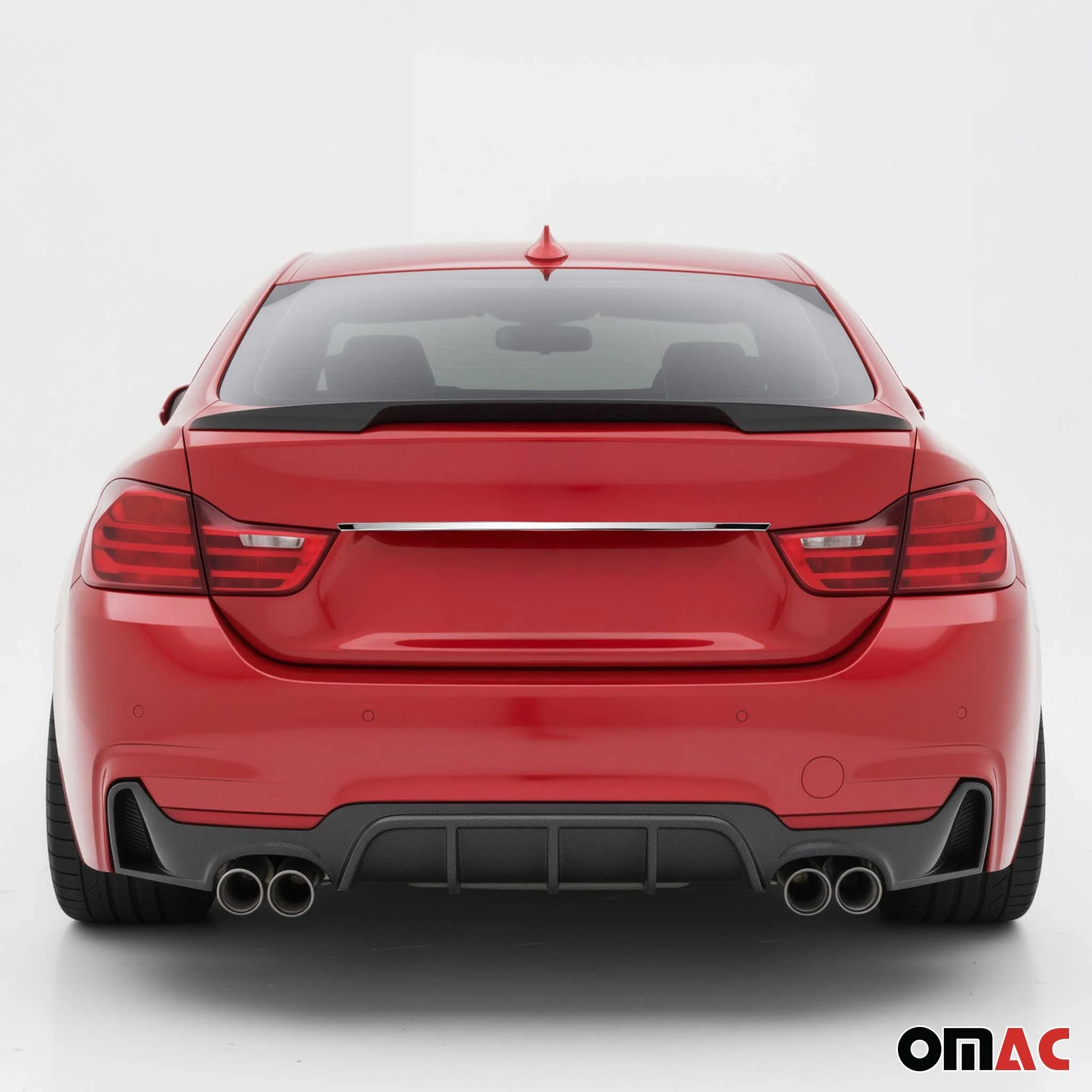 2014-2020 BMW 4 Series F32 Coupe Rear Trunk Tailgate Handle Cover Stainless Steel - Image 2