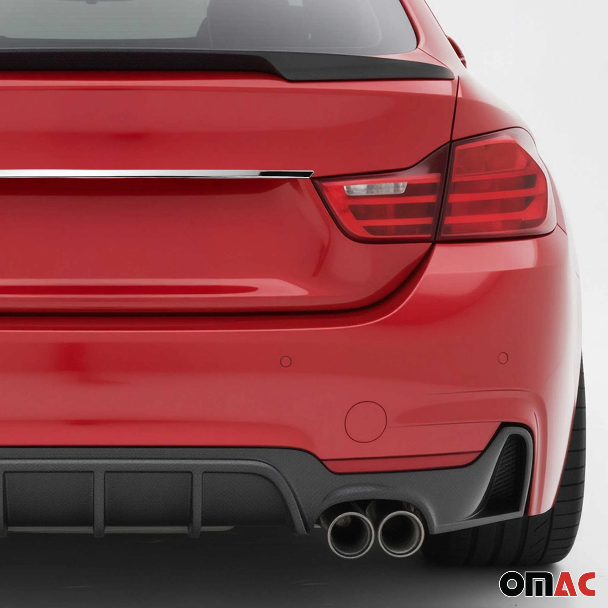 2014-2020 BMW 4 Series F32 Coupe Rear Trunk Tailgate Handle Cover Stainless Steel - Image 3