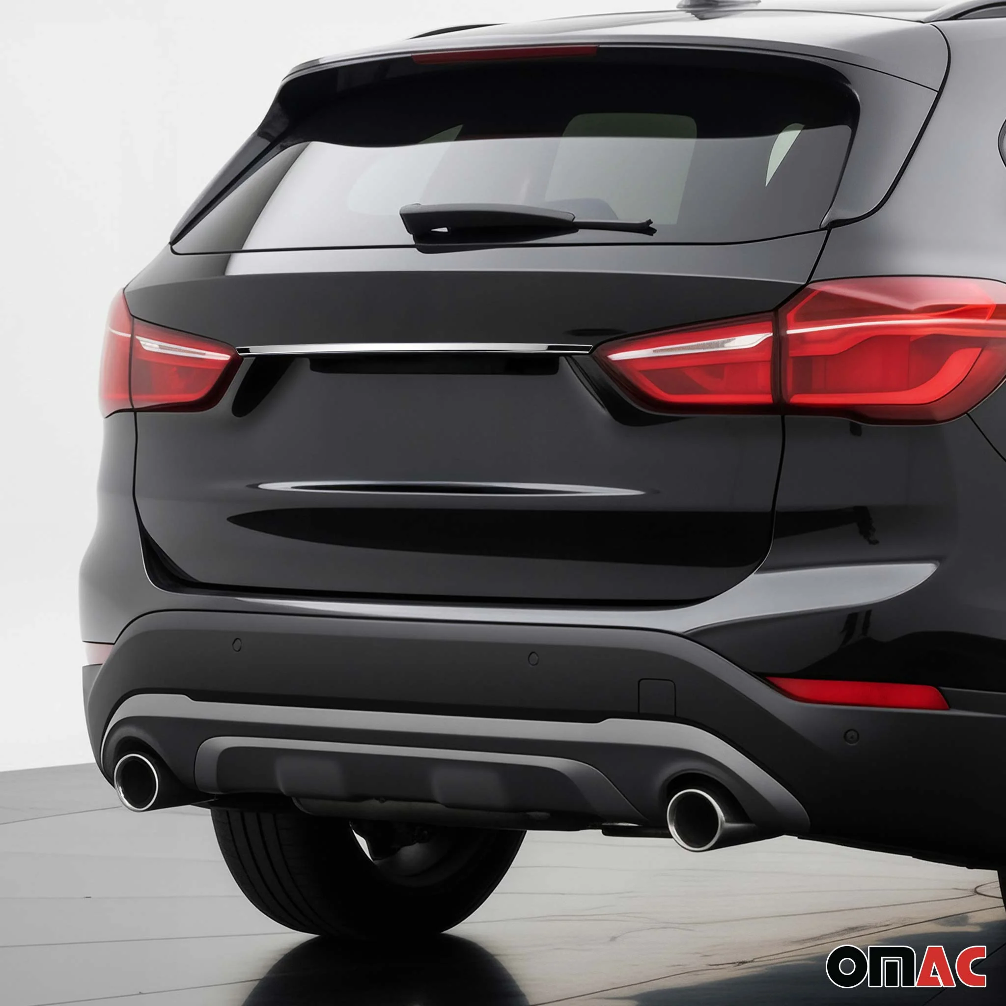 2016-2022 BMW X1 F48 Rear Trunk Tailgate Door Handle Cover Upper Stainless Steel - Image 2