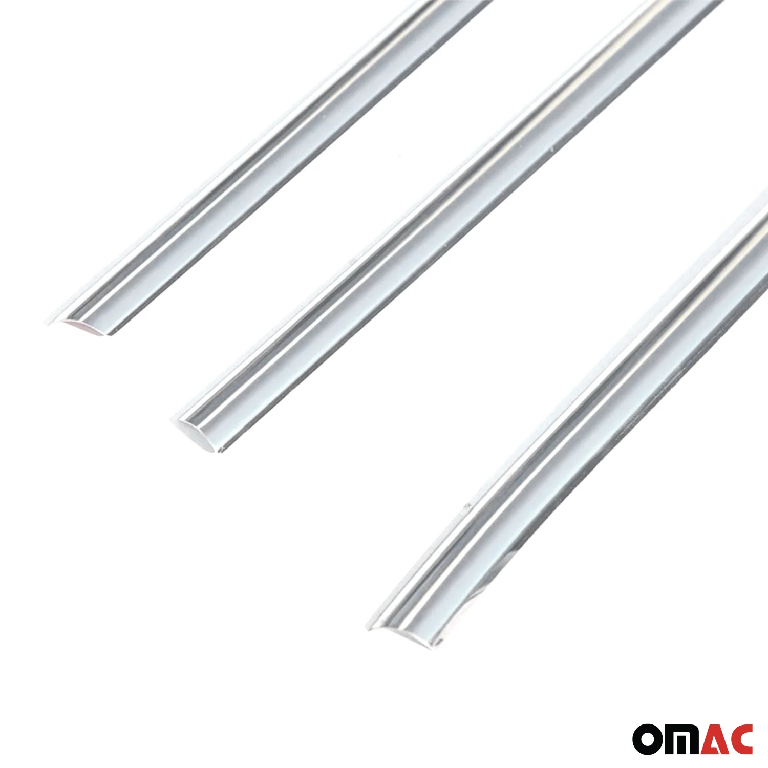 2006-2012 Toyota RAV4 Window Molding Trim Streamer Stainless Steel Silver 4 Pcs - Image 9