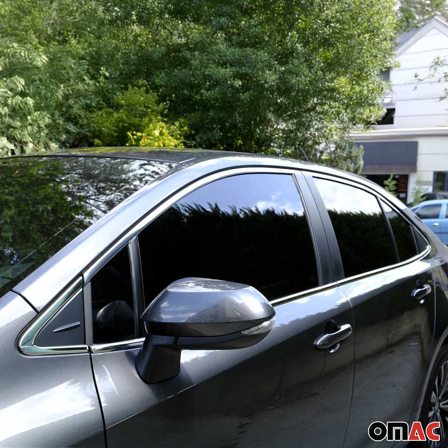 2019-2026 Toyota Corolla Sedan Window Molding Trim Streamer Stainless Steel - Image 2