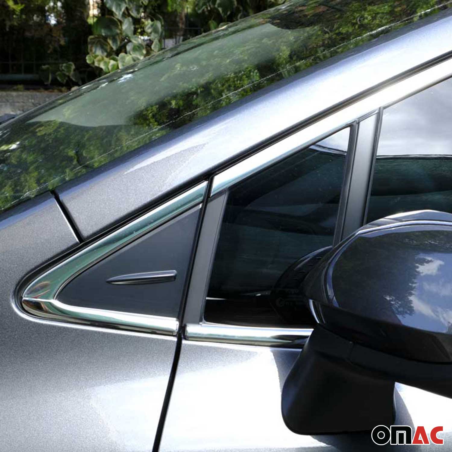 2019-2026 Toyota Corolla Sedan Window Molding Trim Streamer Stainless Steel - Image 6