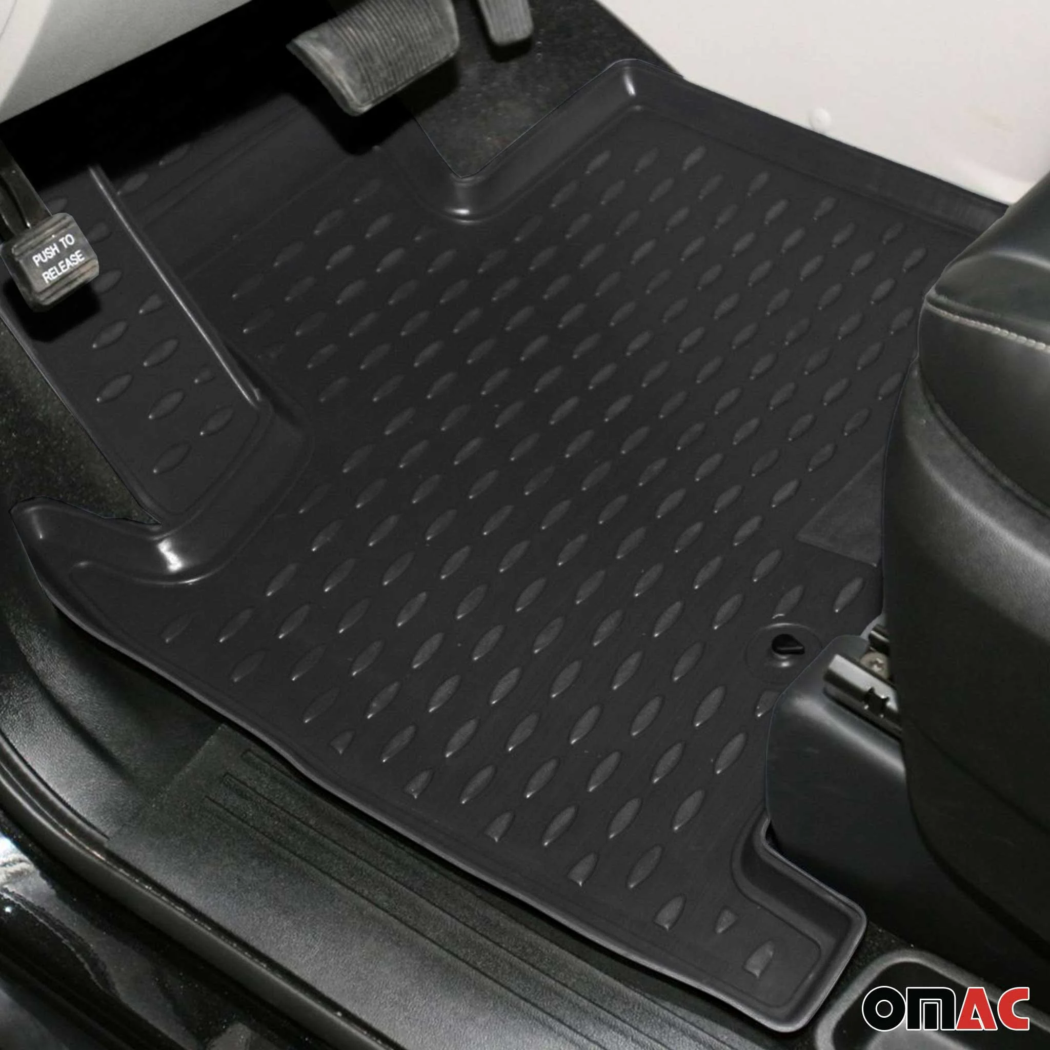 2008-2016 Chrysler Town & Country Custom Floor Mats & Cargo Liner Black 5x - Image 5