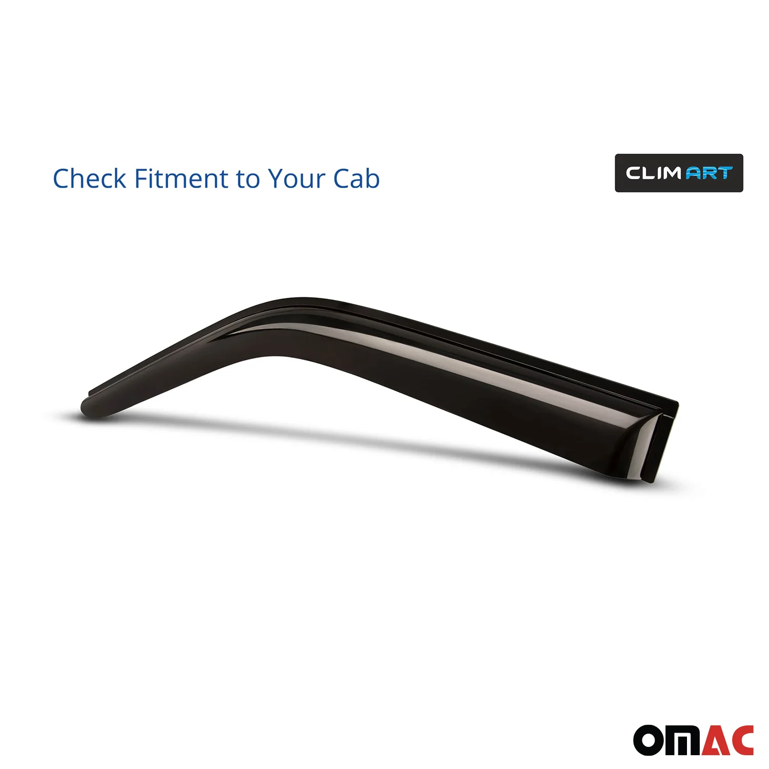 Clim Art Wind Deflectors for Chevrolet Cruze Limited 2016 Sedan Smoke 4 Pcs - Image 7