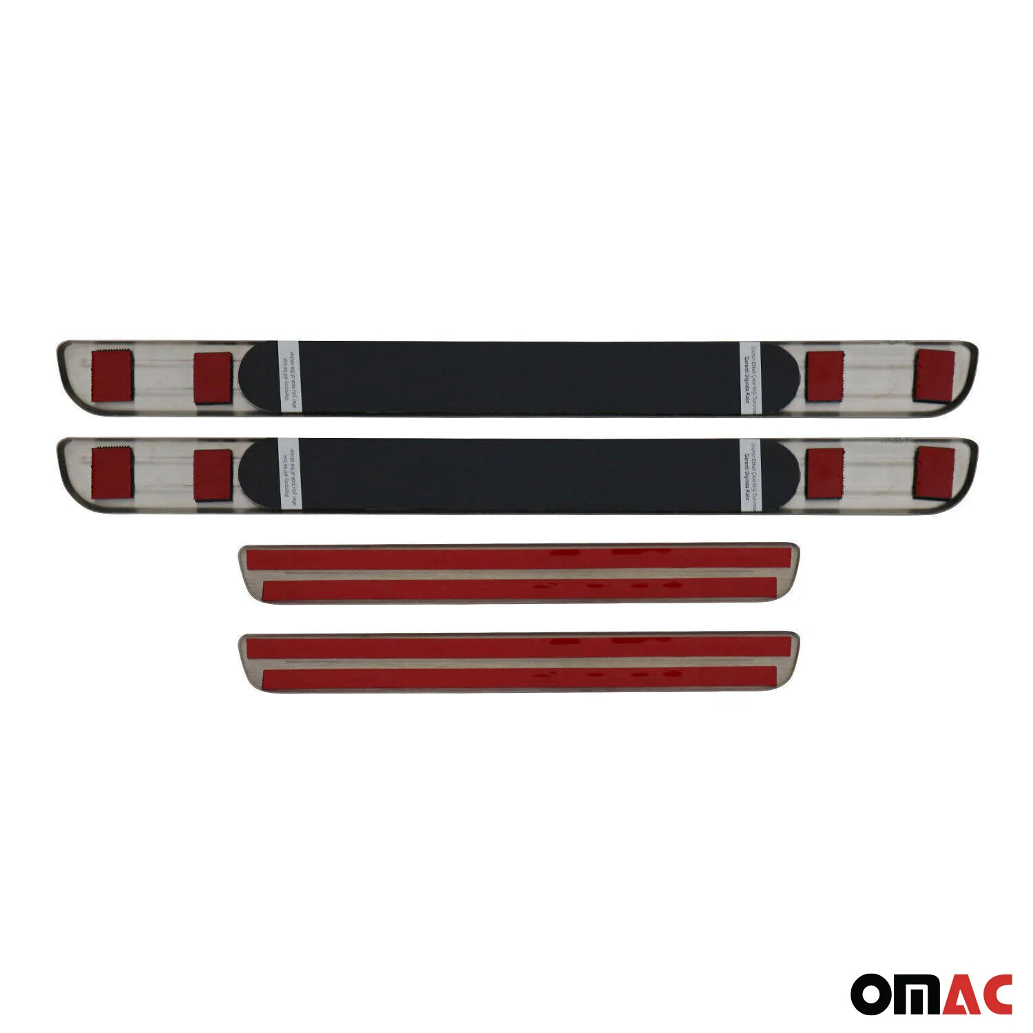 2018-2024 VW Tiguan Door Sill Scuff Plate Illuminated Brushed Stainless Steel Dark - Image 5