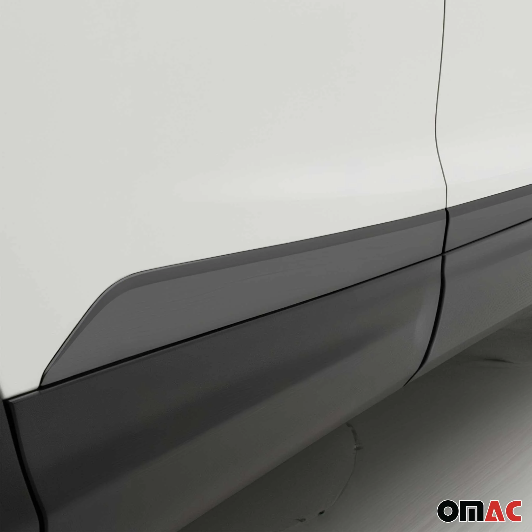 2017-2022 Nissan Rogue Sport Side Door Molding Trim Stainless Steel Dark 4x - Image 3
