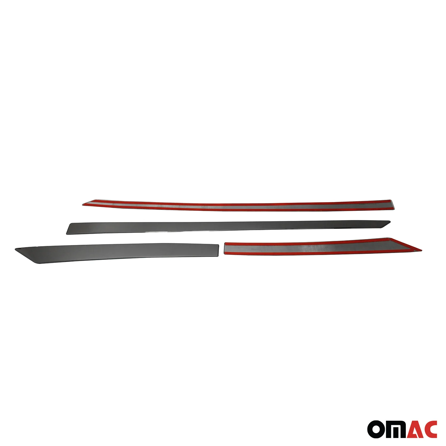 2017-2022 Nissan Rogue Sport Side Door Molding Trim Stainless Steel Dark 4x - Image 4
