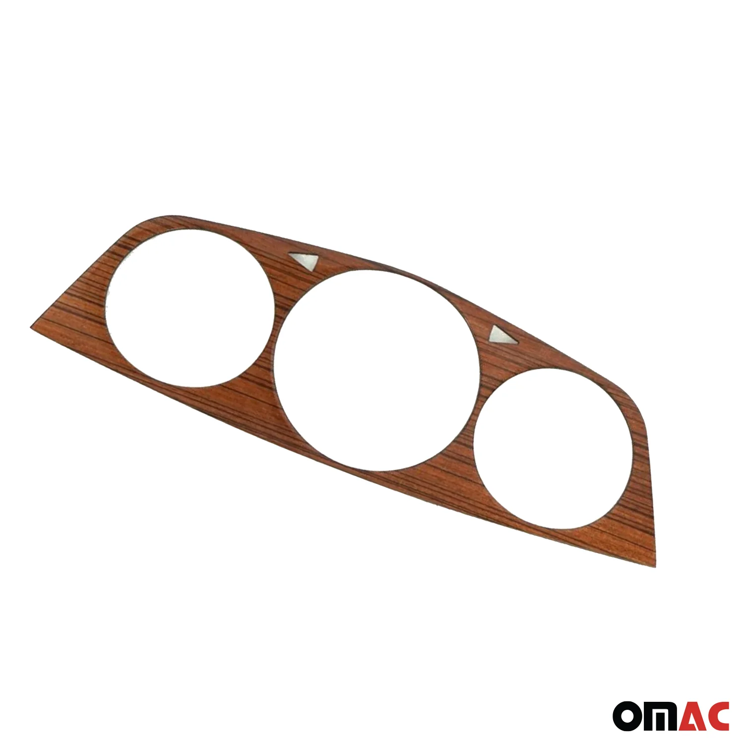 Dash Speedometer Frame for Mercedes S Class W126 1979-1991 Wood Walnut 1Pc - Image 4