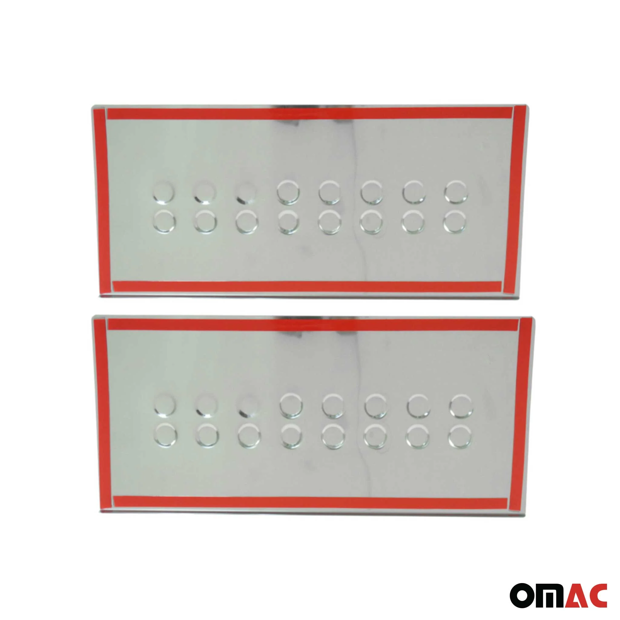 2014-2026 RAM ProMaster Door Sill Scuff Plate Scratch Protector Stainless Steel 2Pcs - Image 3