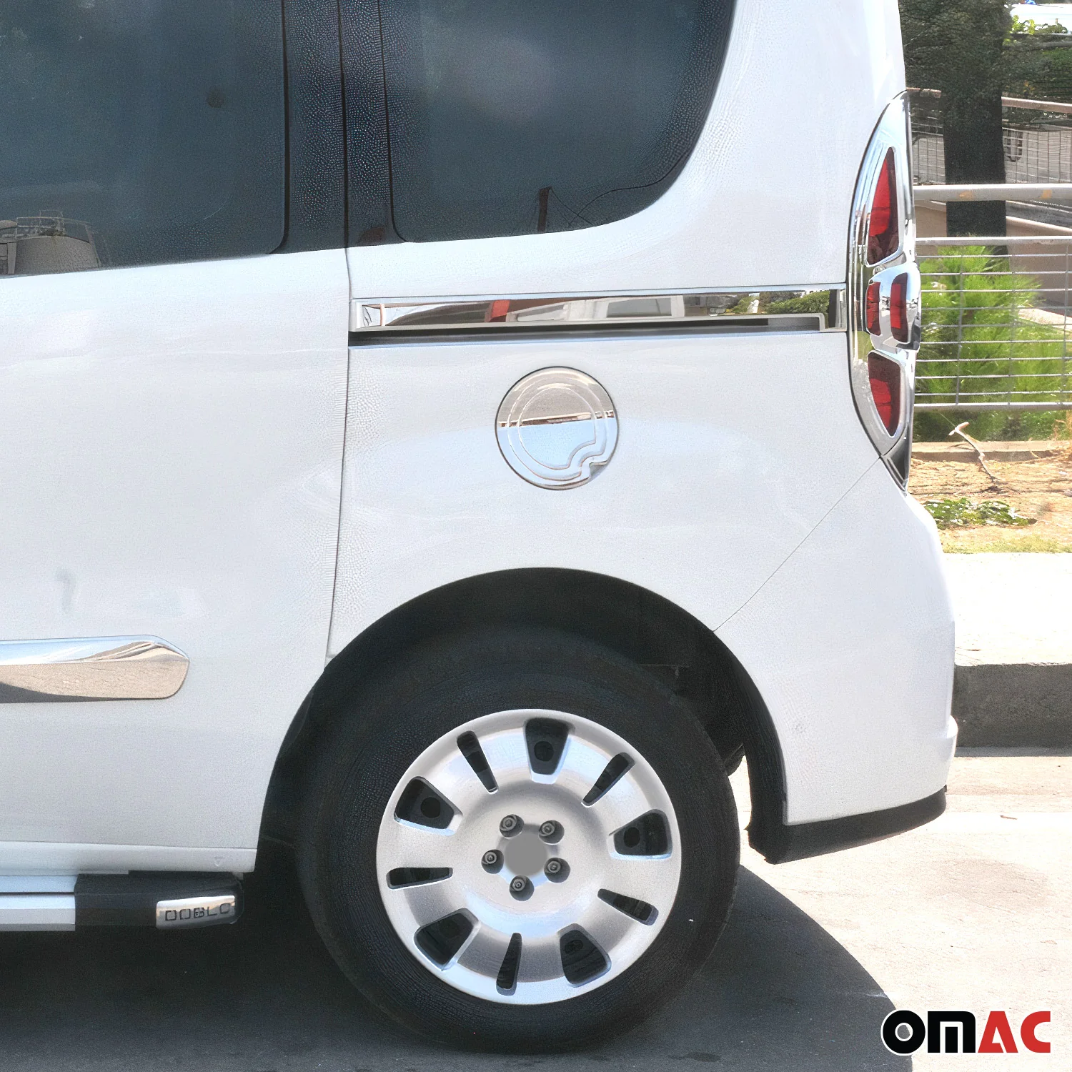 2015-2022 RAM ProMaster City Fuel Caps Cover Gas Cap Cover Stainless Steel Silver 1Pc - Image 2