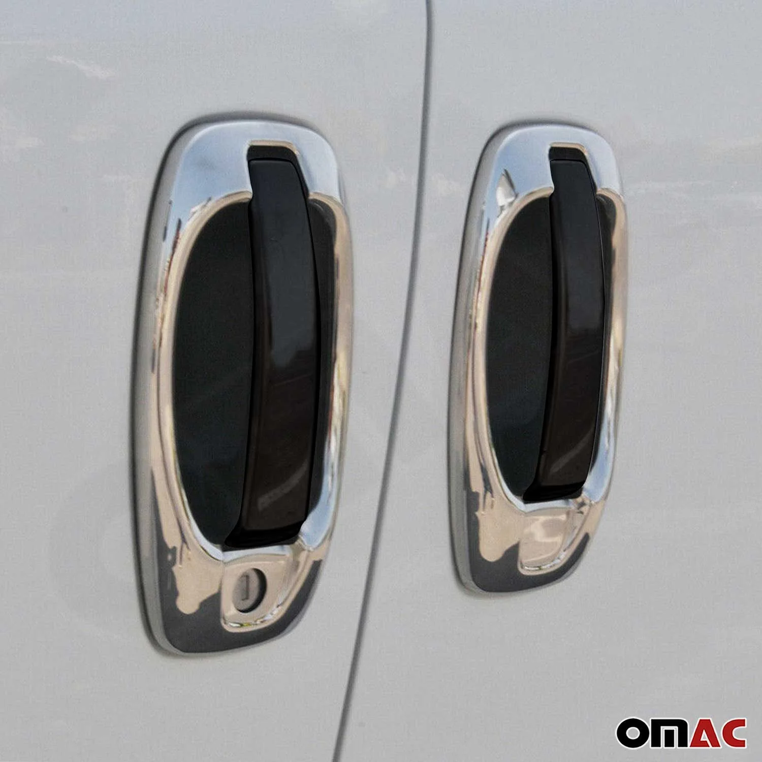 2015-2022 RAM ProMaster City Car Door Handle Cover Protector Stainless Steel 4 Pcs - Image 3