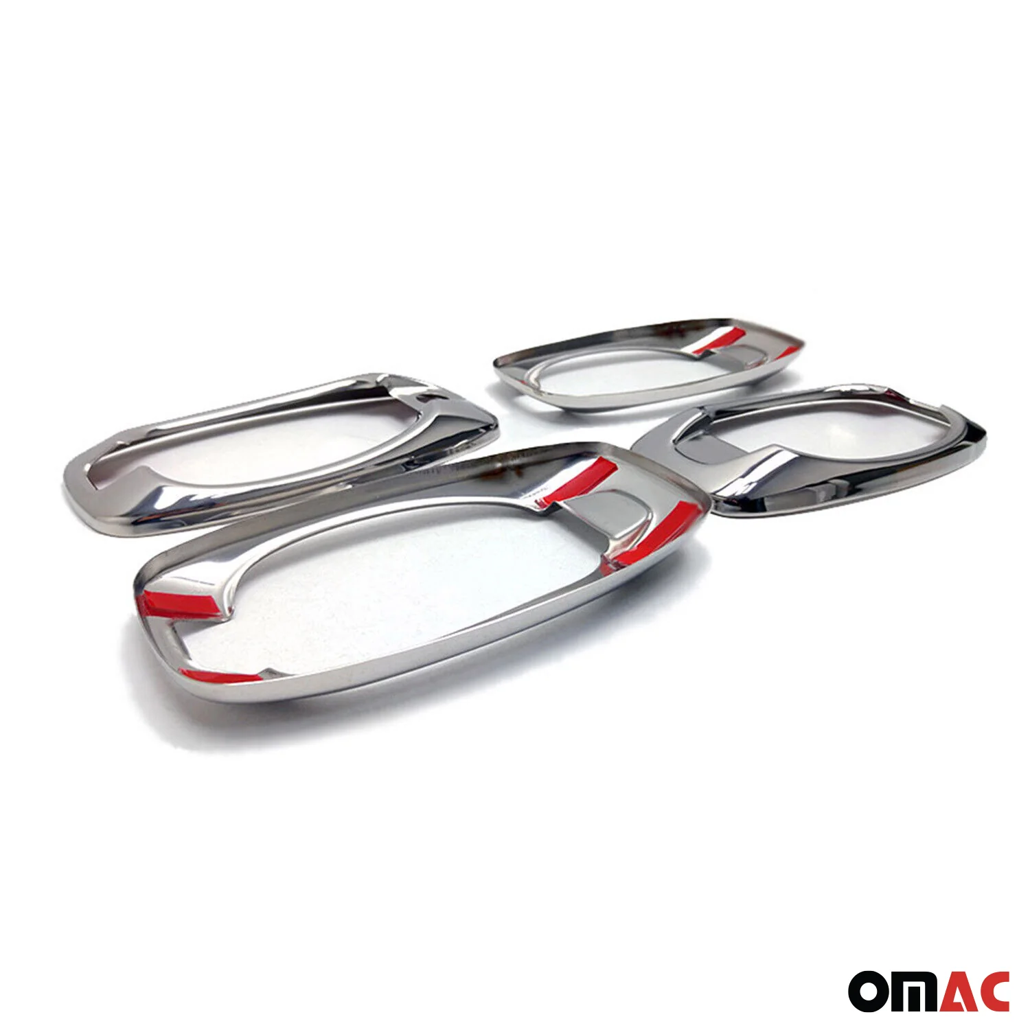 2015-2022 RAM ProMaster City Car Door Handle Cover Protector Stainless Steel 4 Pcs - Image 5