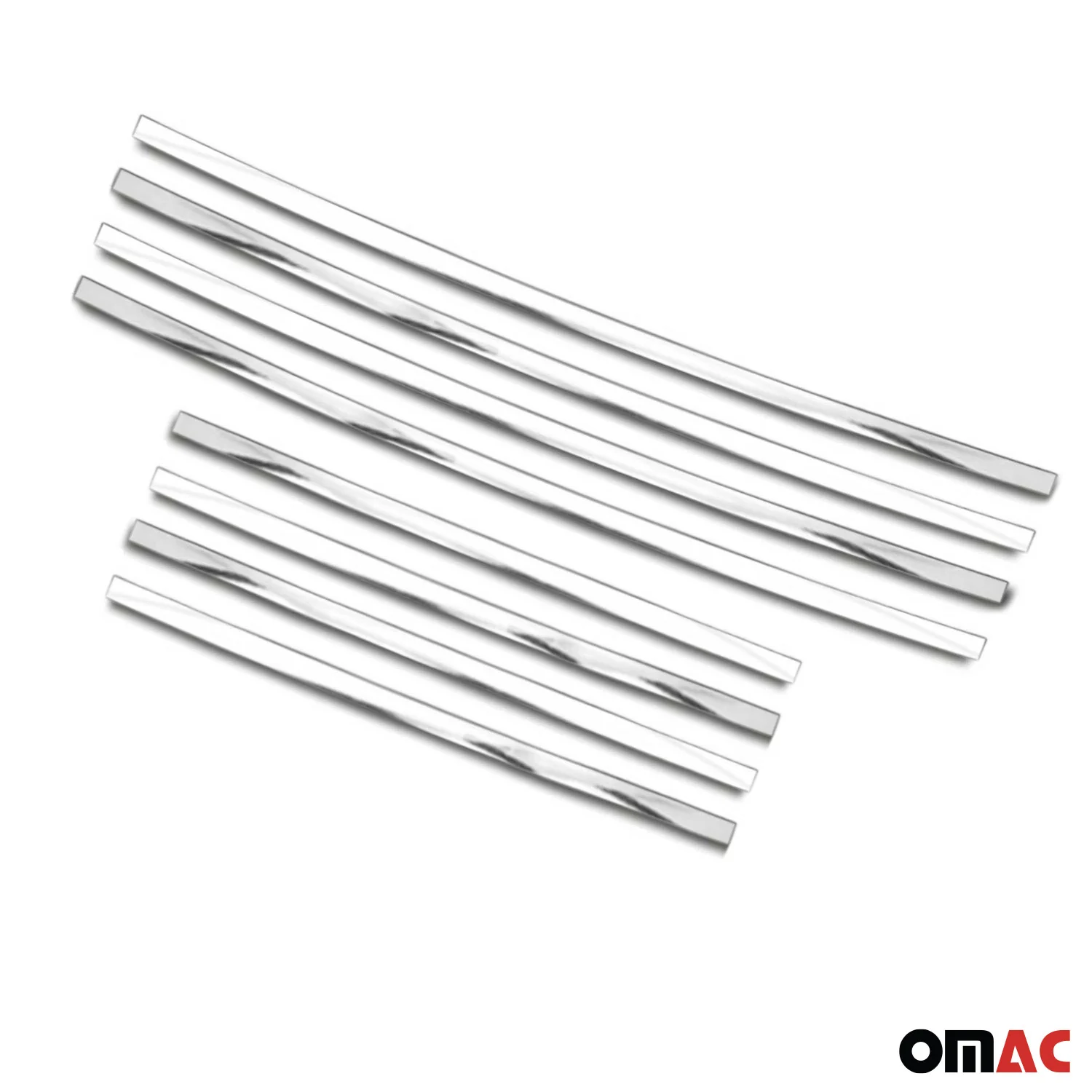 1995-2000 Mercedes C Class W202 Door Sill Scuff Plate Protector Stainless Steel 8x - Image 3