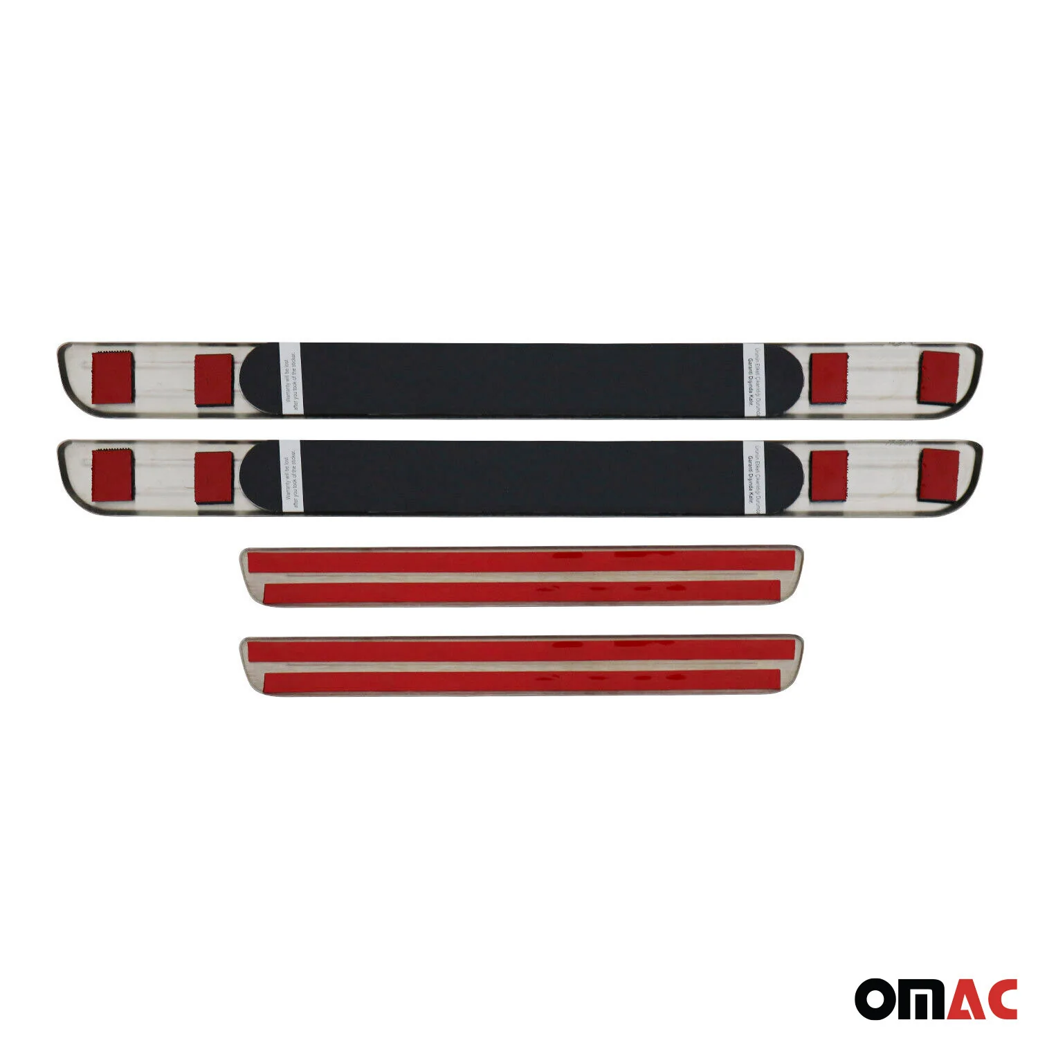 BMW Door Sill Scuff Plate Illuminated Brushed Stainless Steel Brushed Dark 4Pcs - Image 5