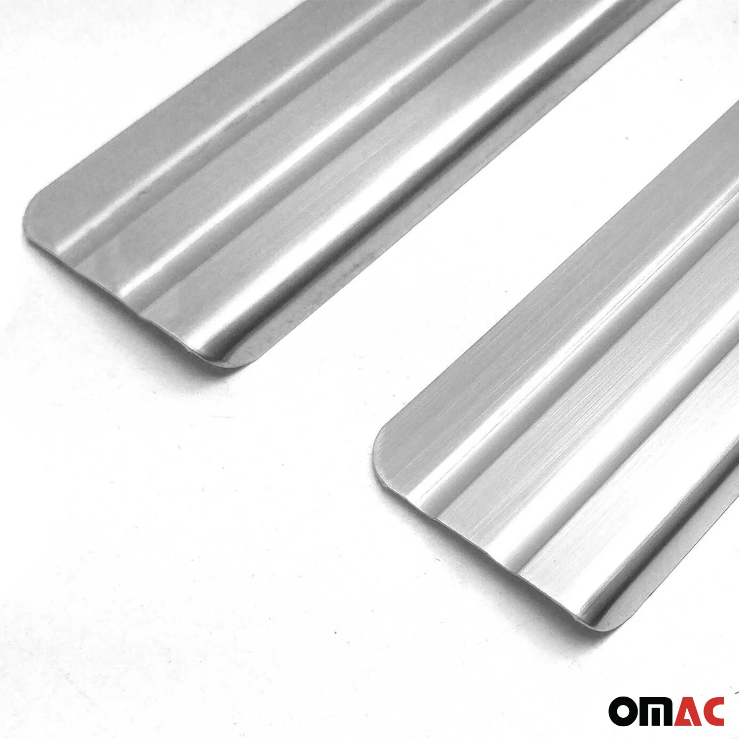 Jeep Door Sill Scuff Plate Scratch Protector Exclusive Stainless Steel Silver 4 Pcs - Image 8