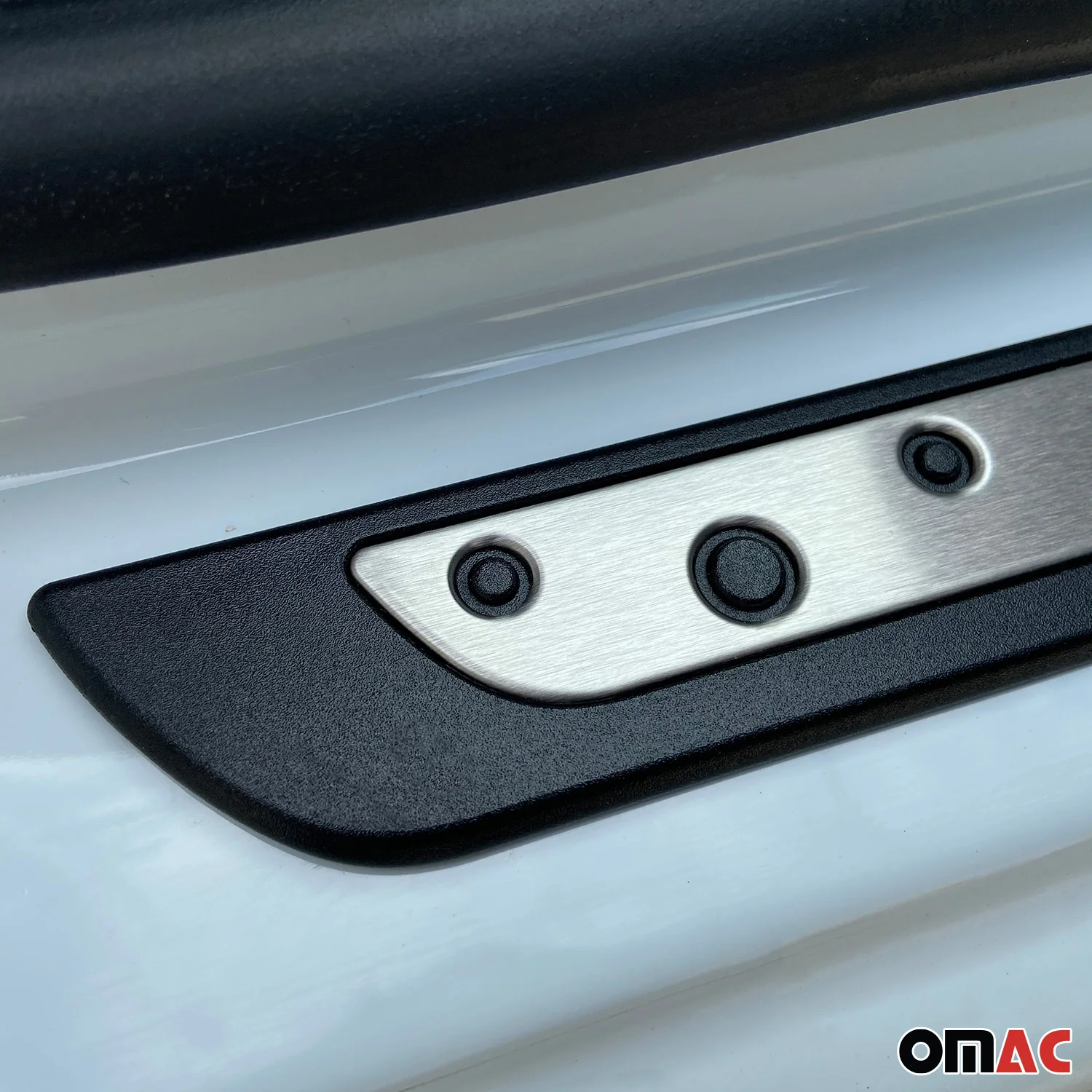 Ford F Super Duty Door Sill Scuff Plate Scratch Protector Stainless Steel Silver 4 Pcs - Image 7