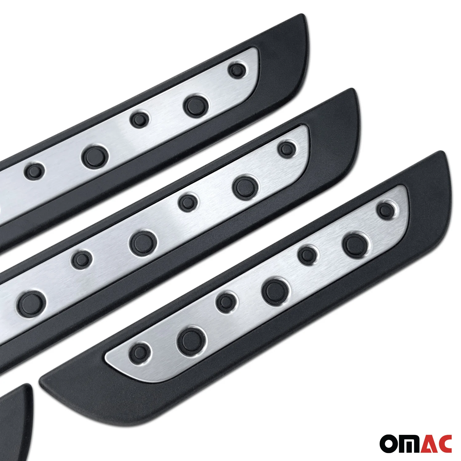 Ford F Super Duty Door Sill Scuff Plate Scratch Protector Stainless Steel Silver 4 Pcs - Image 8