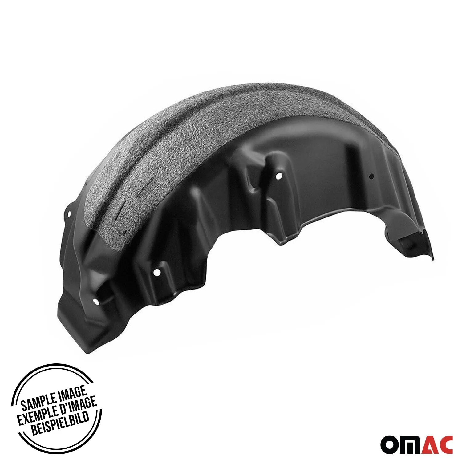 2017-2026 Chrysler Pacifica Rear Set Wheel Arch Liner Splash Fender Guard 2Pcs - Image 3