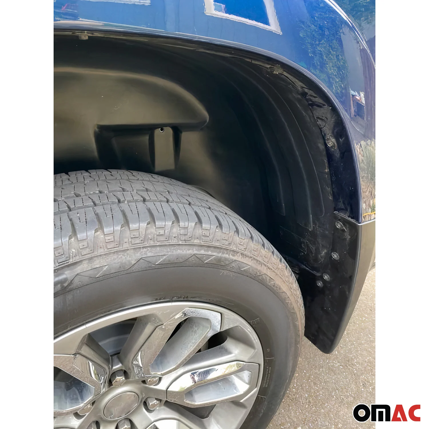 2019-2024 RAM 1500 Rear Set Wheel Arch Liner Splash Fender Guard Black 2 Pcs - Image 6