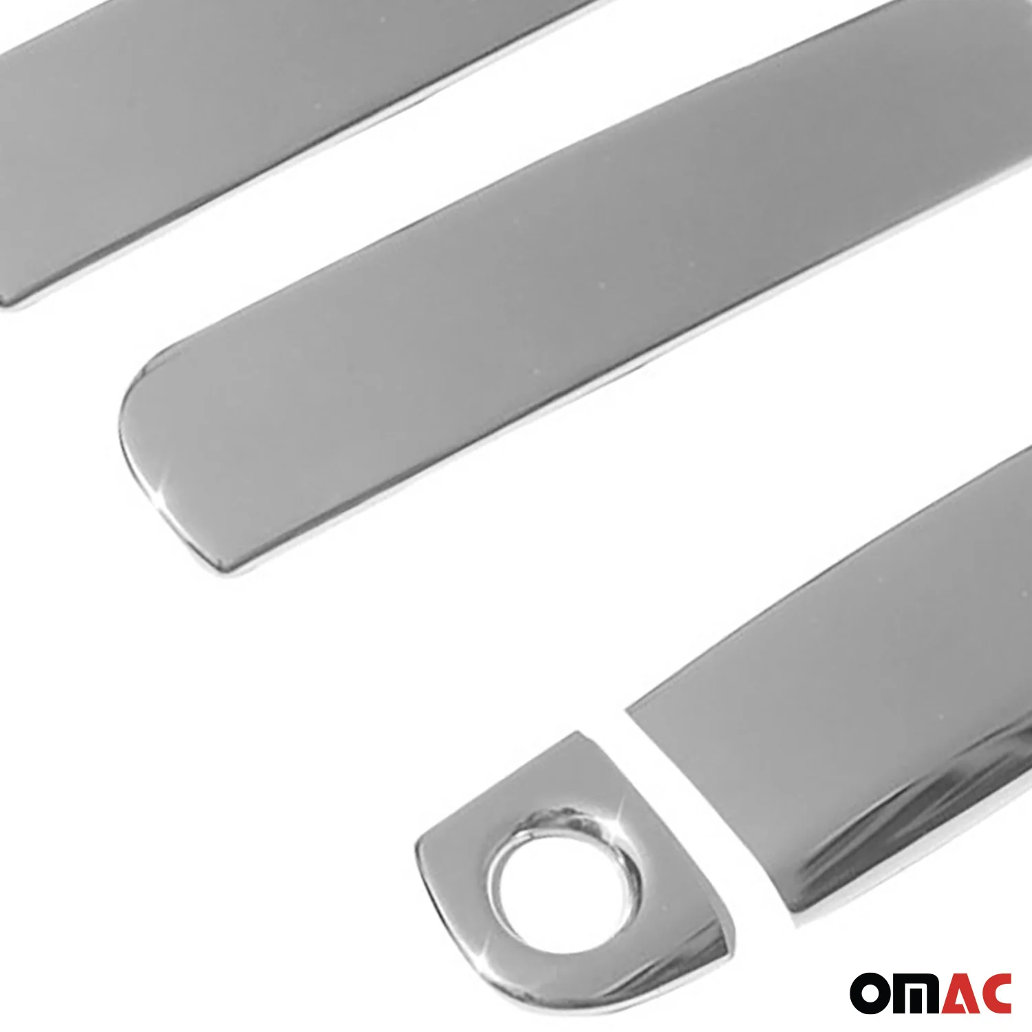 2004-2010 Audi A8 L Car Door Handle Cover Protector Stainless Steel Chrome 5 Pcs - Image 9