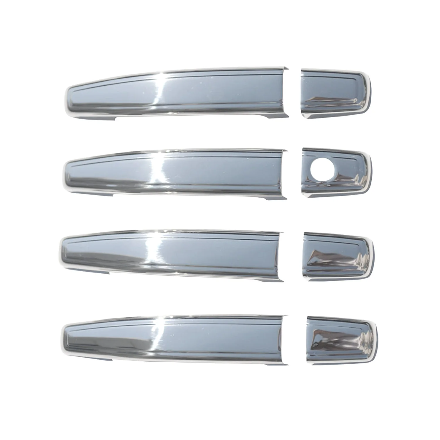 2014-2015 Chevrolet Malibu Car Door Handle Cover Protector Stainless Steel 8 Pcs - Image 6