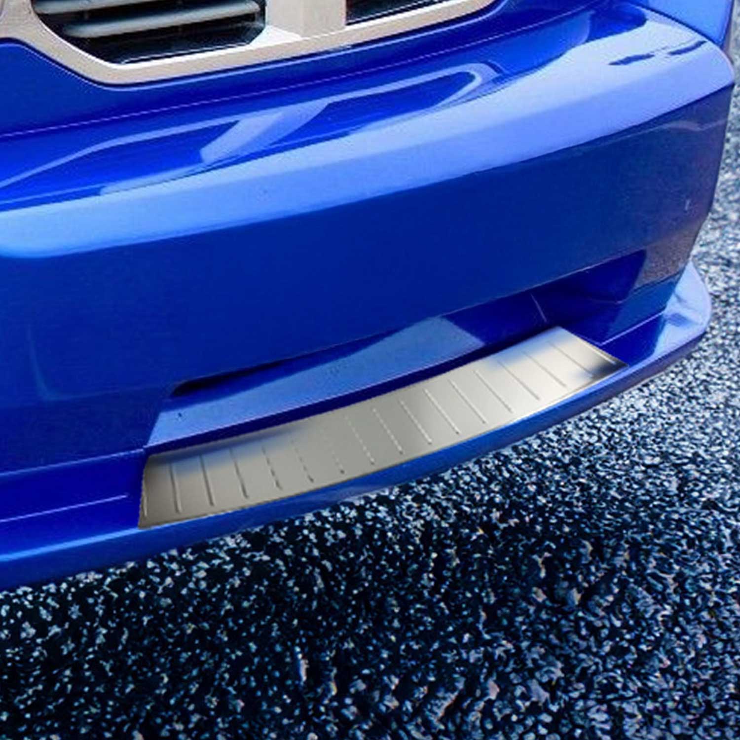 2007-2012 Dodge Nitro Front Bumper Trim Molding Brushed Stainless Steel Silver 1 Pc - Image 3