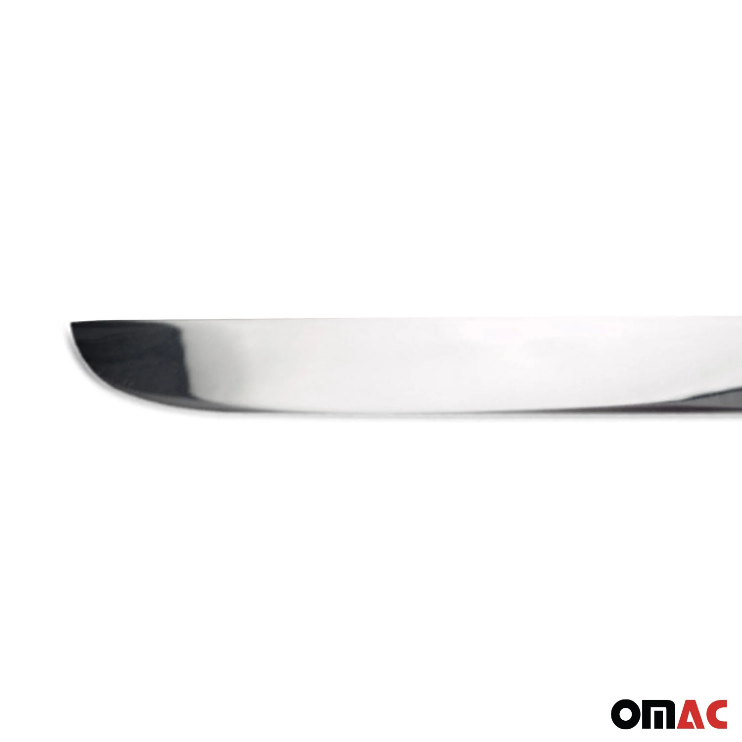 2010-2023 Fiat 500C Rear Trunk Molding Trim Stainless Steel Silver 1Pc - Image 7