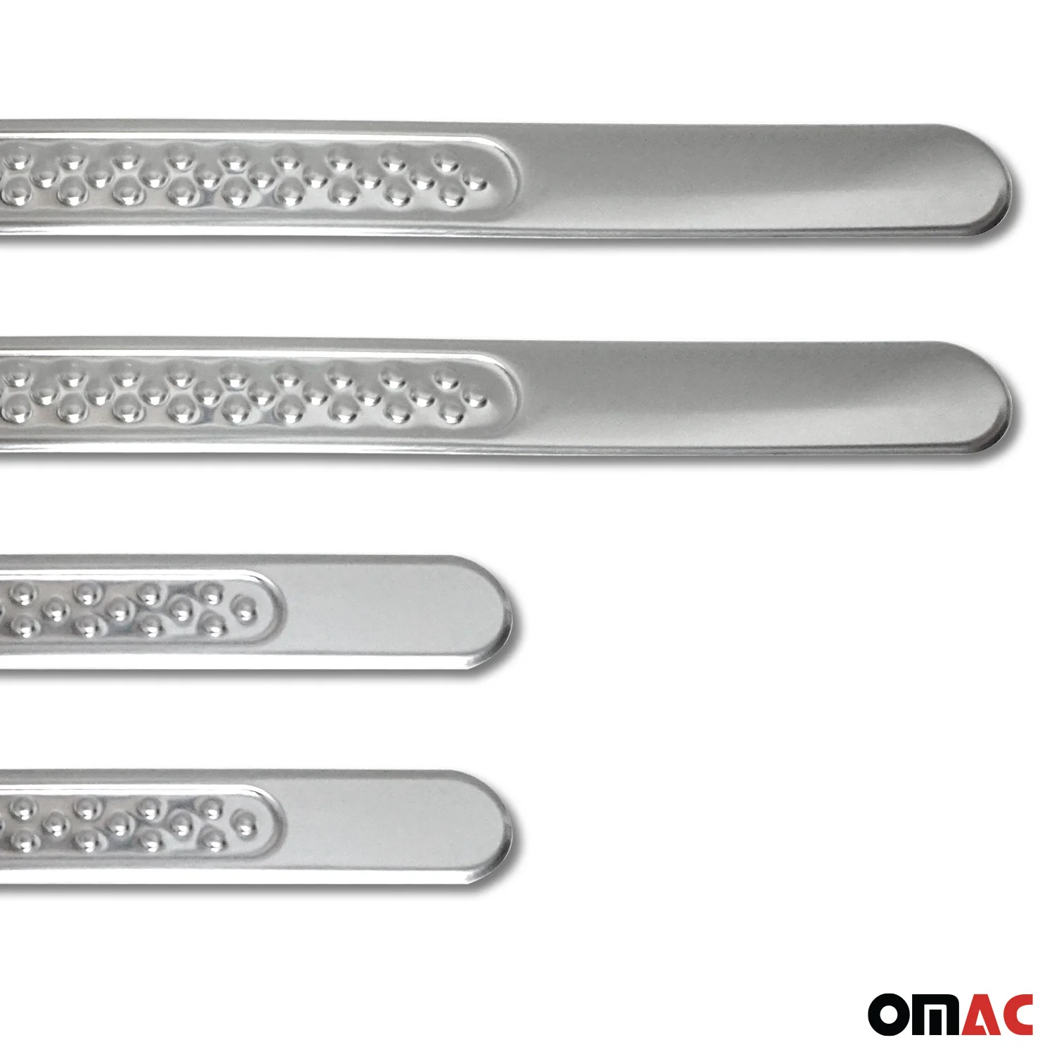 2013-2026 Ford Escape Door Sill Scuff Plate Scratch Protector Gloss Stainless Steel Silver 4 Pcs - Image 7