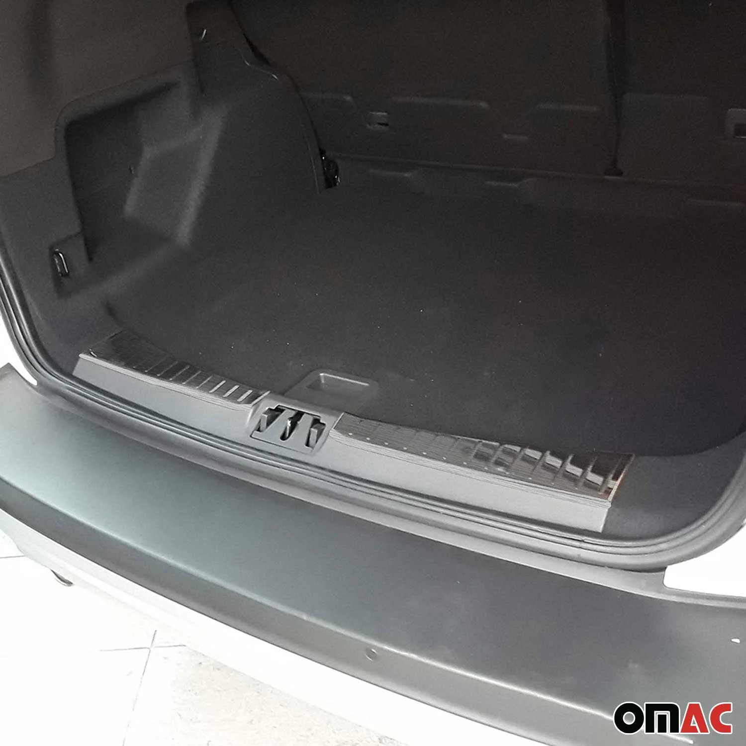 2017-2019 Ford Escape Trunk Sill Cover Bumper Protector Stainless Steel Brushed 2 Pcs - Image 2