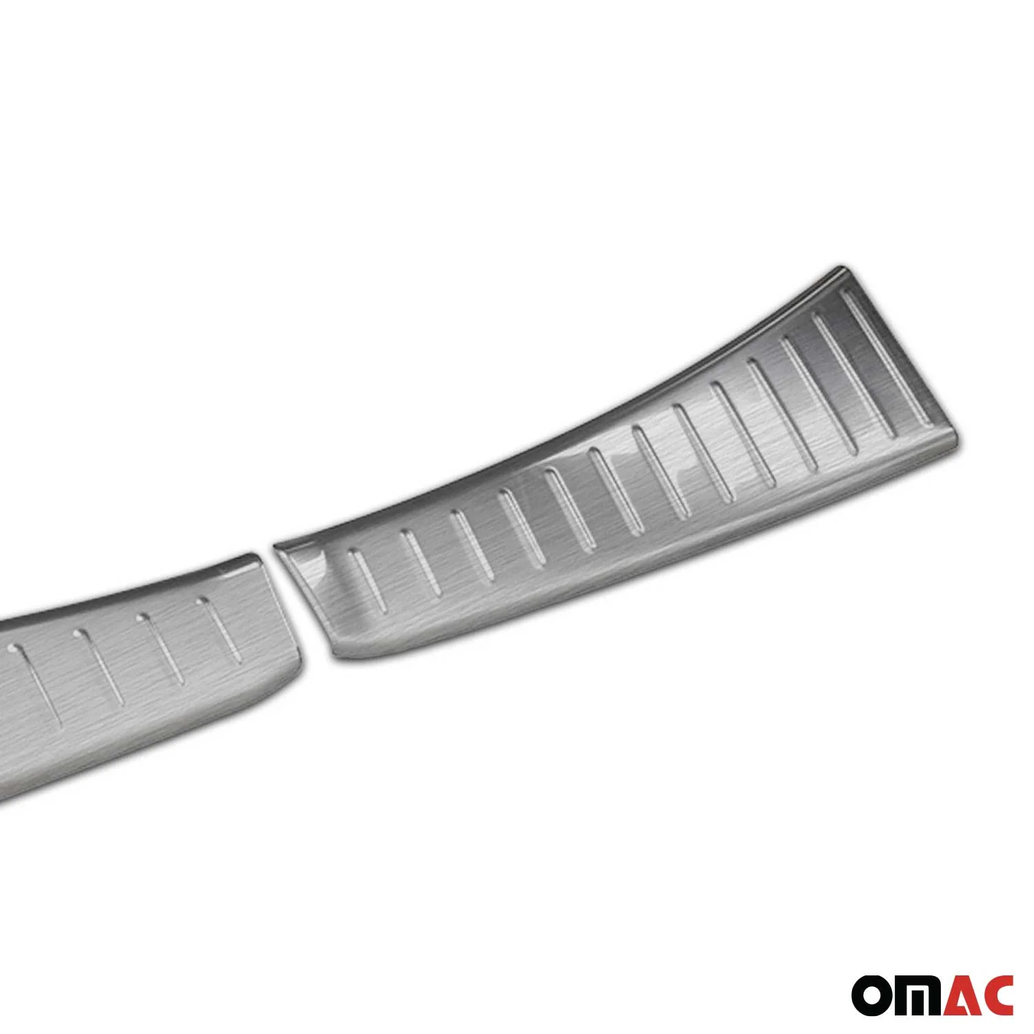 2017-2019 Ford Escape Trunk Sill Cover Bumper Protector Stainless Steel Brushed 2 Pcs - Image 3