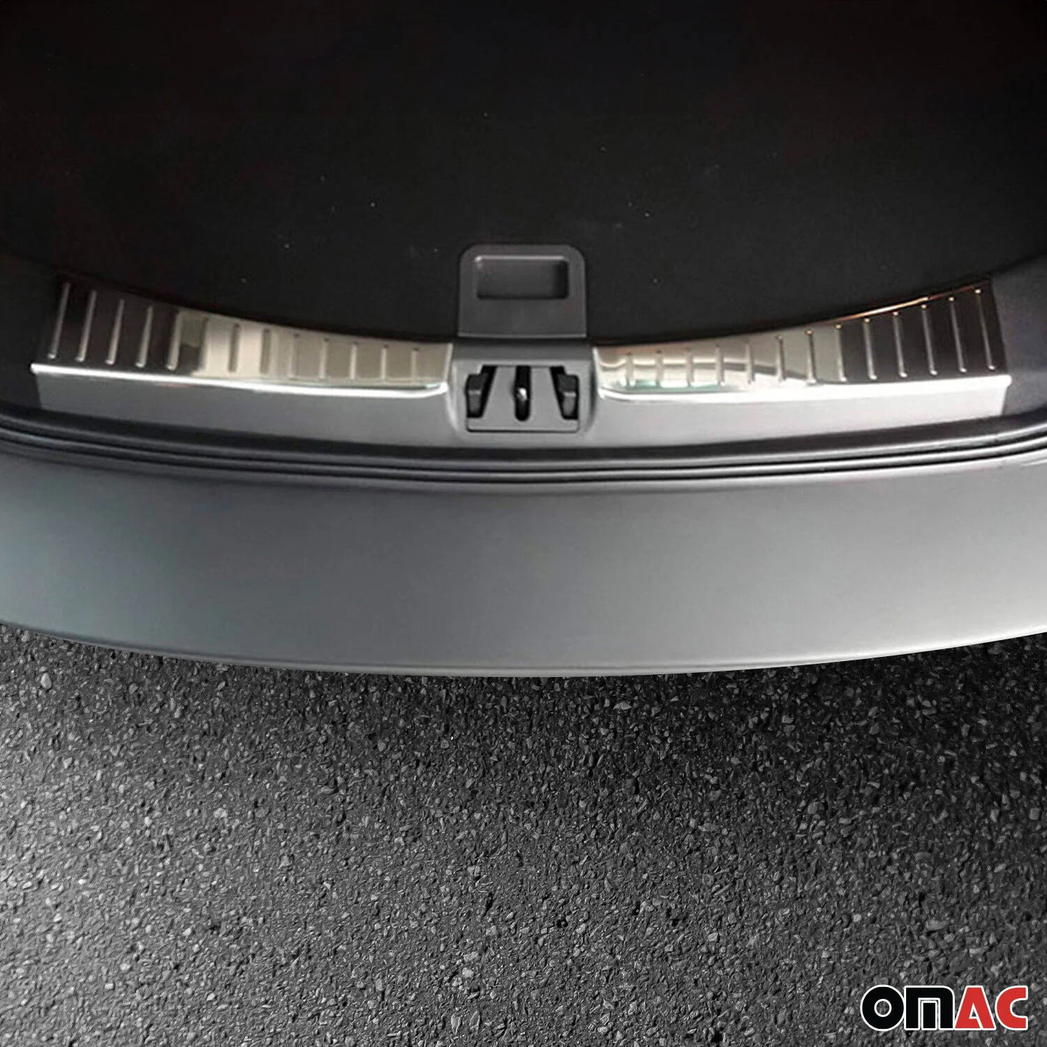 2013-2016 Ford Escape Trunk Sill Cover Bumper Protector Stainless Steel Brushed 2 Pcs - Image 3